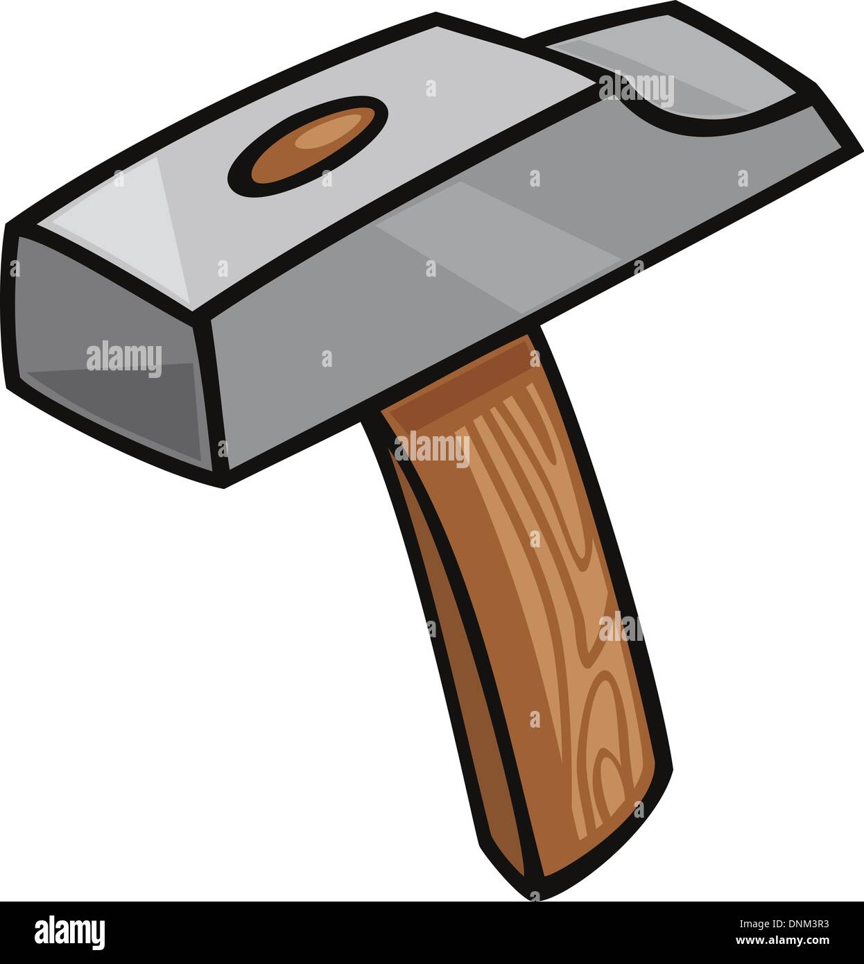 Cartoon Illustration of Hammer Tool Clip Art Stock Vector Image & Art ...