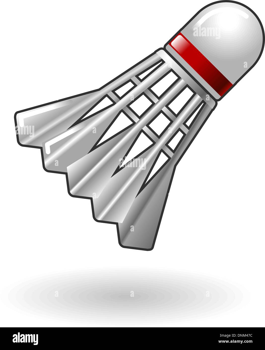 Illustration of Badminton Shuttlecock Stock Vector