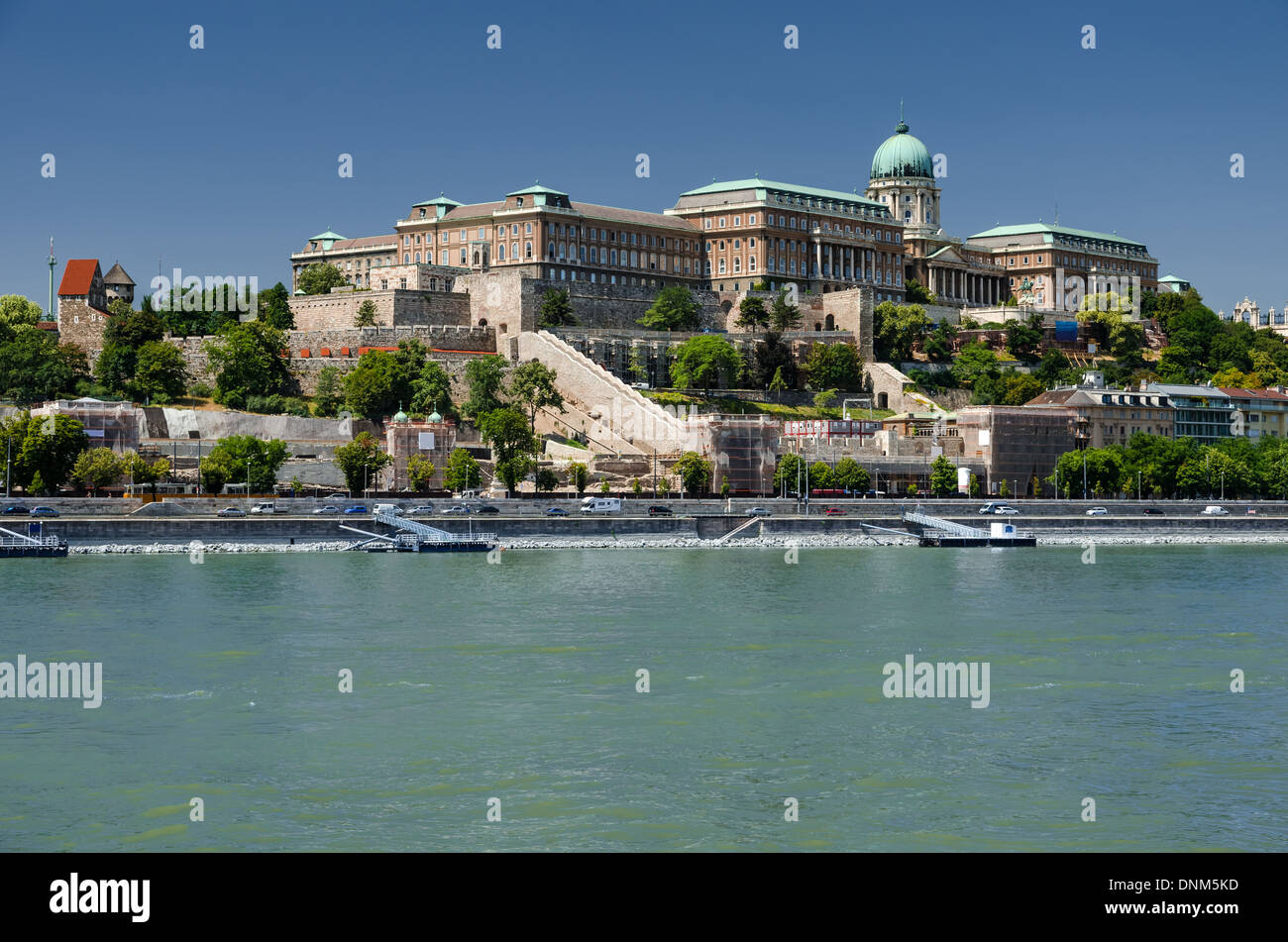 Royal Palace of Buda was built on the southern Castle Hill and is ...