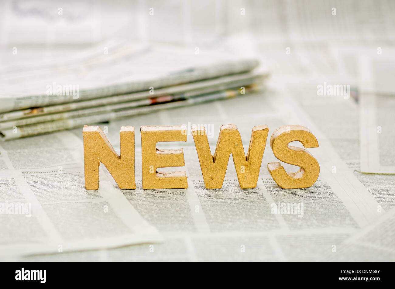 Newspaper radio television magazine hires stock photography and images