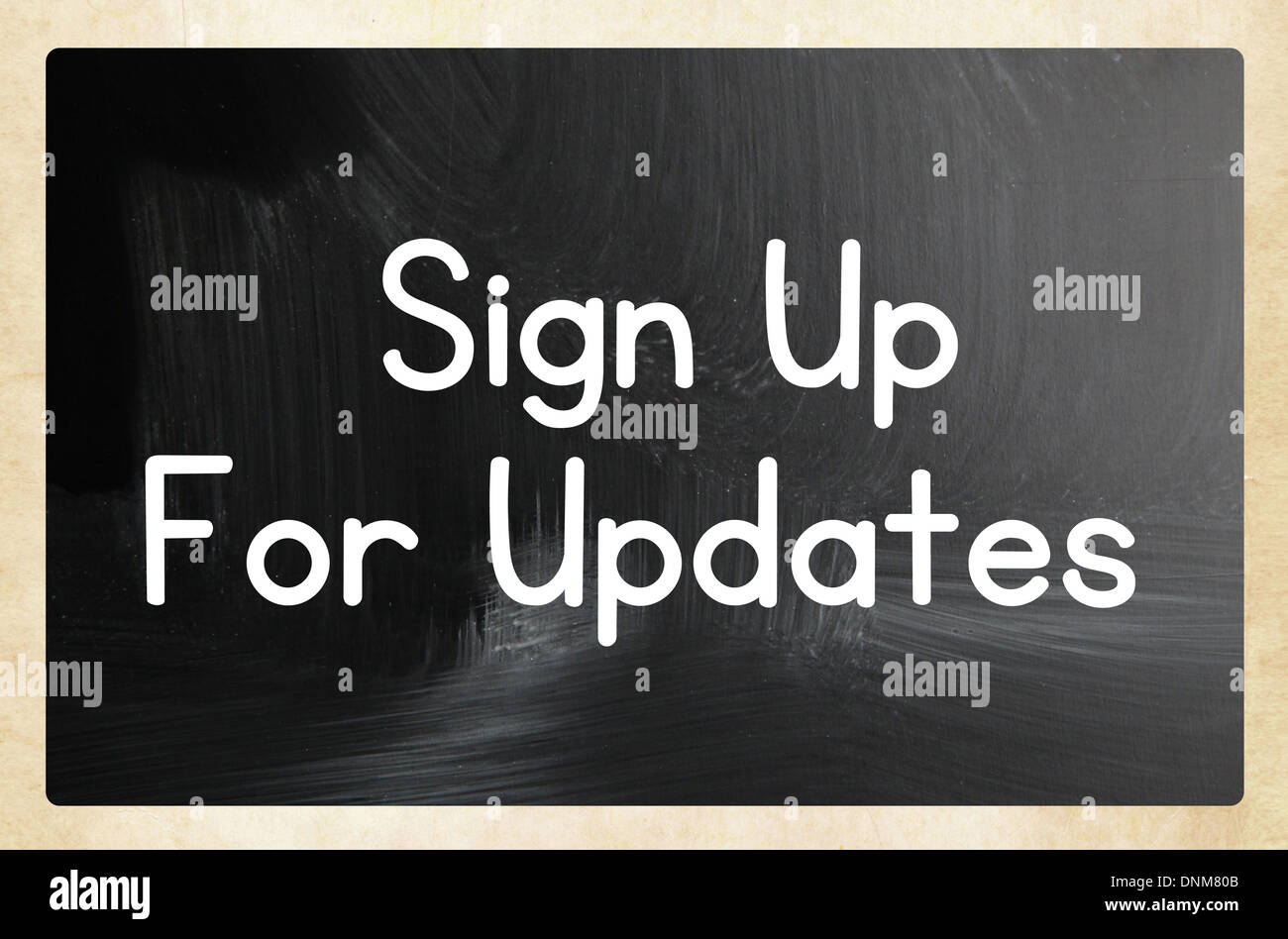 Sign Up For Updates