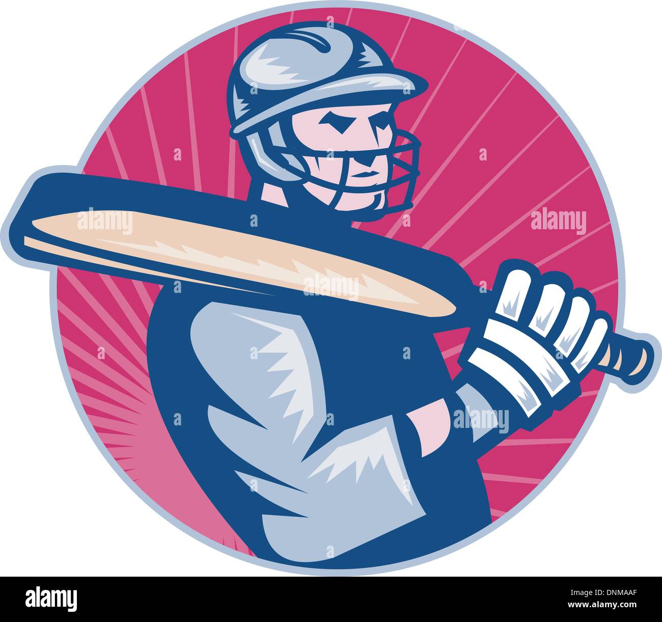 Cricket player holding cricket bat hi-res stock photography and images