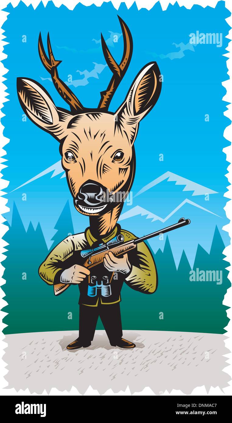 bow hunting cartoons