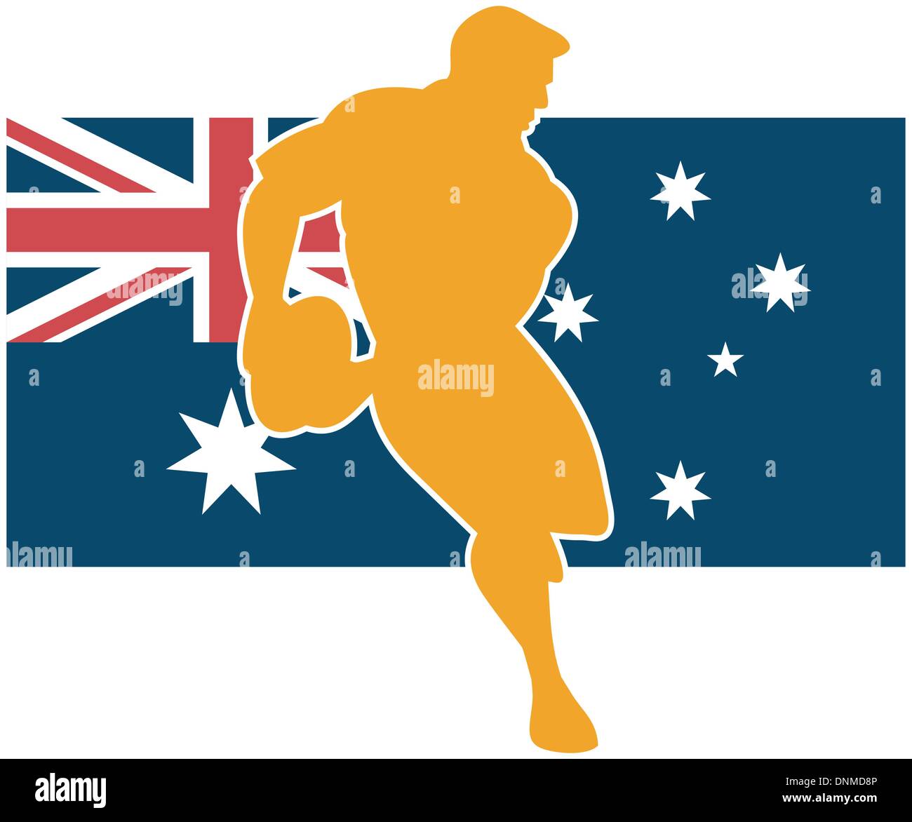 Australian rugby union player Stock Vector Images - Alamy
