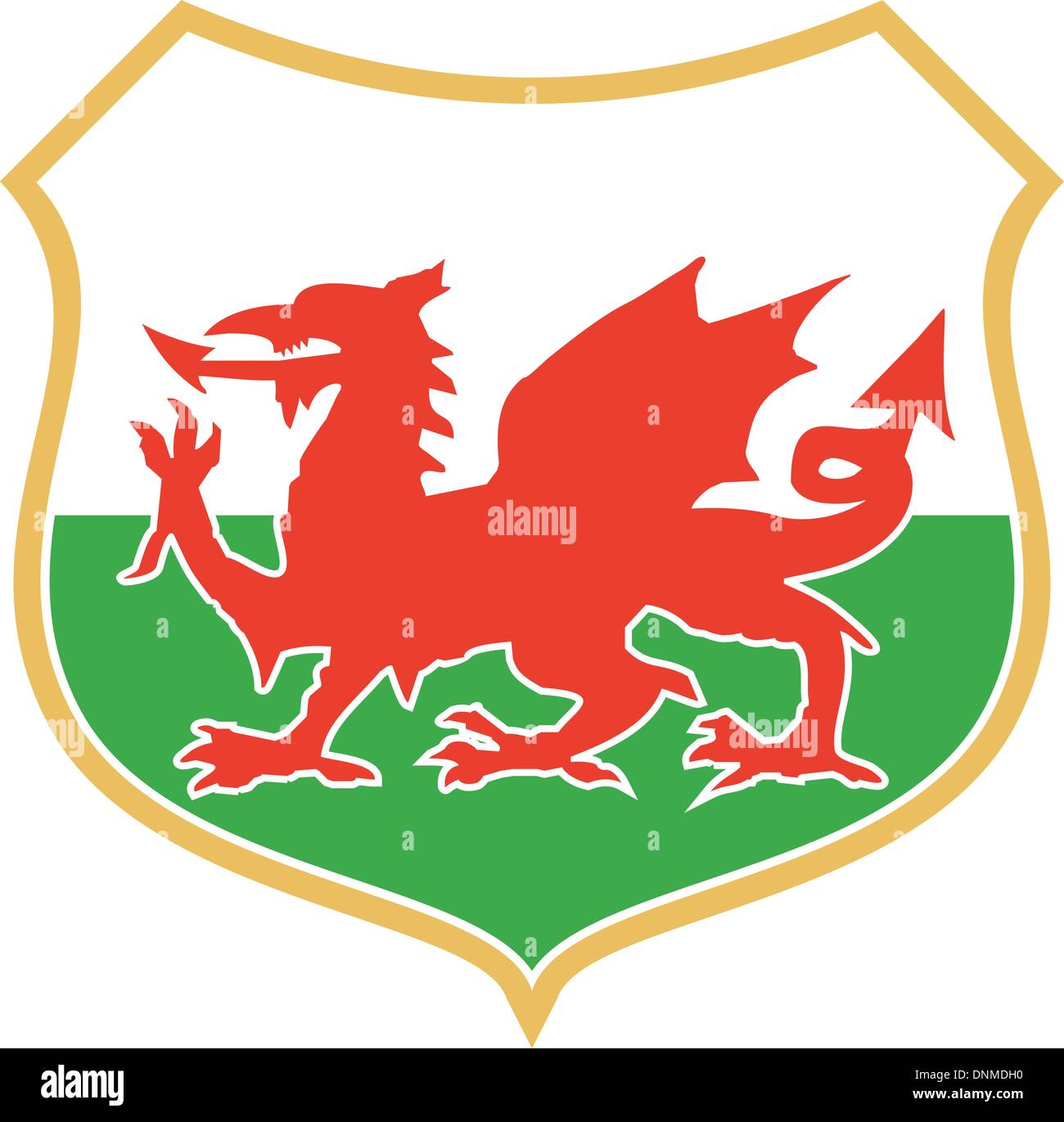 Red welsh dragon hires stock photography and images Alamy