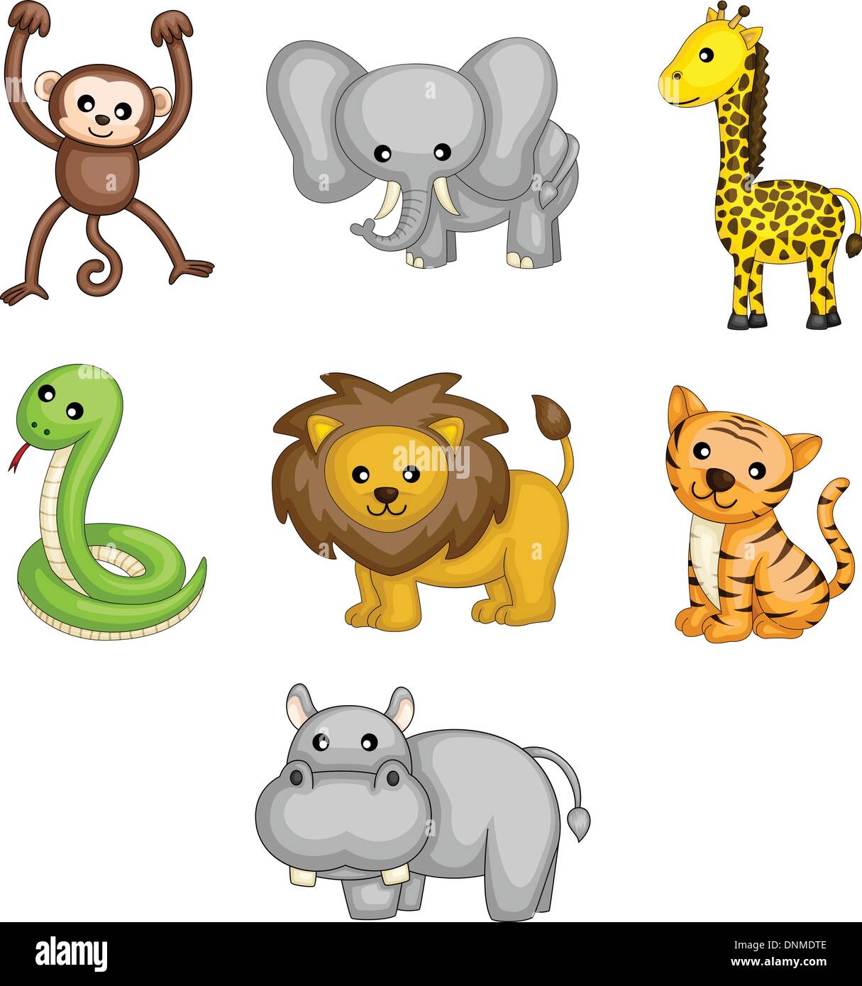 A vector illustrations of wild animals cartoon Stock Vector Image & Art - Alamy A vector illustrations of wild animals cartoon Stock Vector Image & Art - Alamy