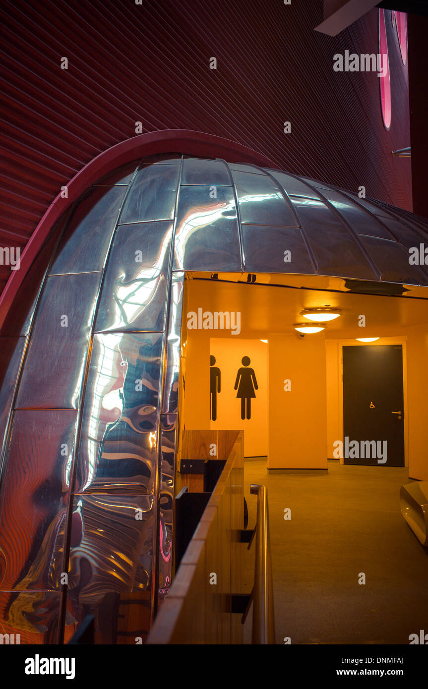 Interior of The Public Building in West Bromwich, now closed due to funding cuts Stock Photo