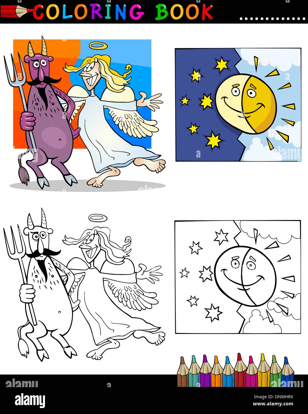 Devil Printable Coloring Pages