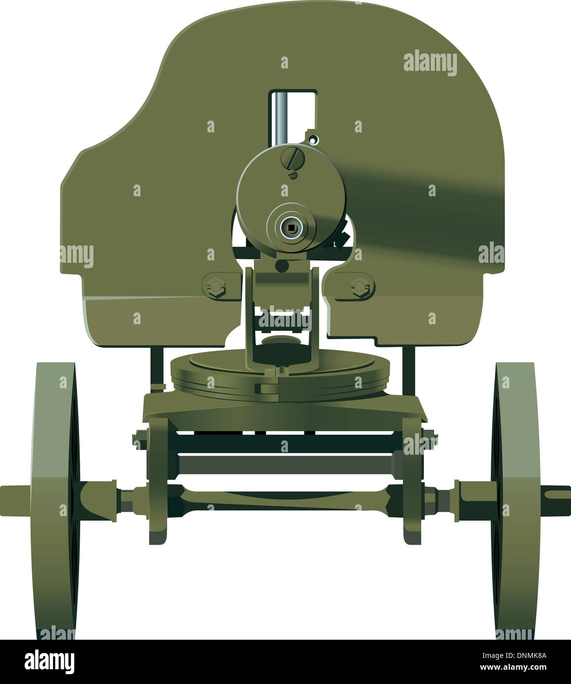 Maxim machine gun Stock Photo Alamy