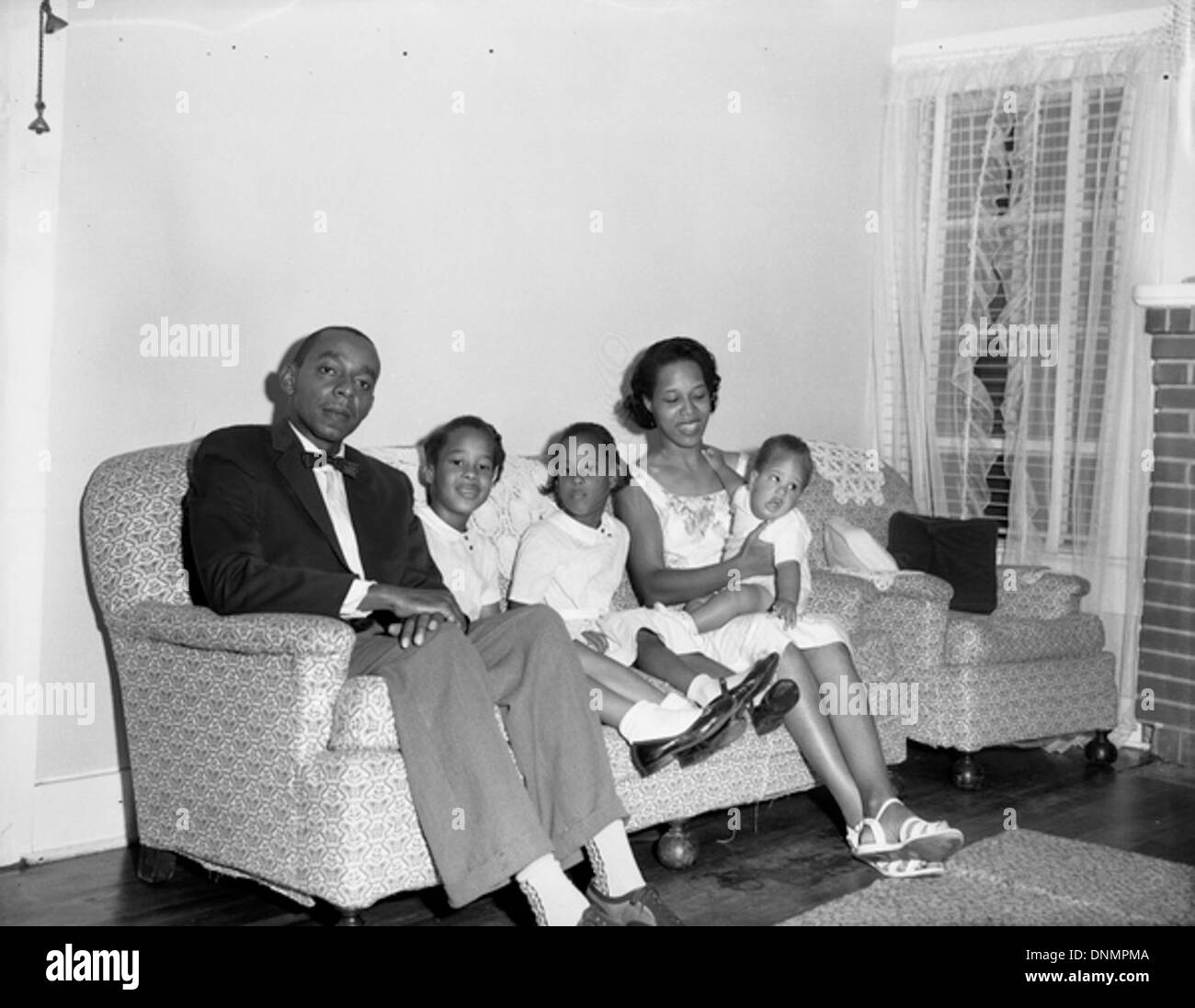 Jenkins family from Lebanon, Connecticut visiting Tallahassee, Florida Stock Photo