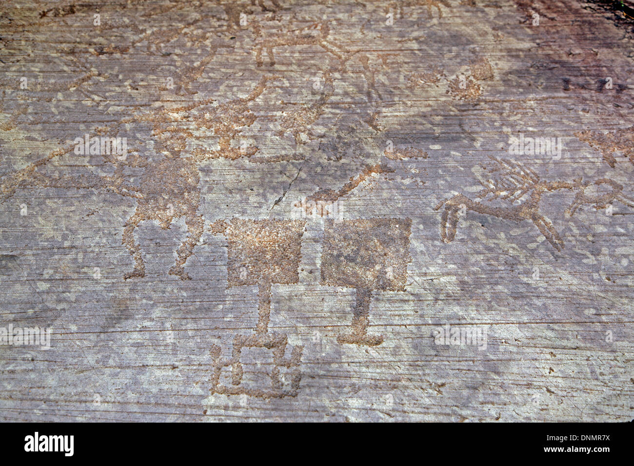 Rock Drawings in Valcamonica, Italy, Lombardy, Province Brescia
