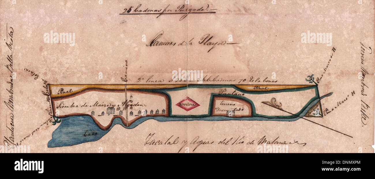 Confirmed Spanish Land Grant of Joseph M. Hernandez Stock Photo Alamy