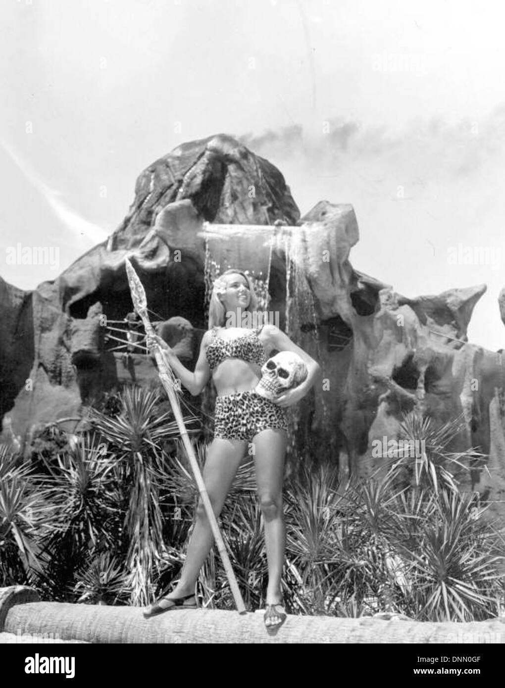 Melody May at Jungle Land in Panama City Beach, Florida Stock Photo
