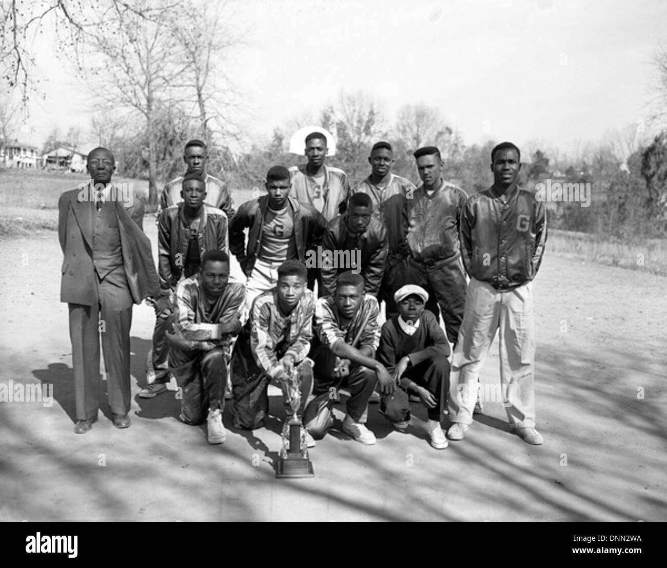 Griffin High School basketball team in Tallahassee, Florida Stock Photo