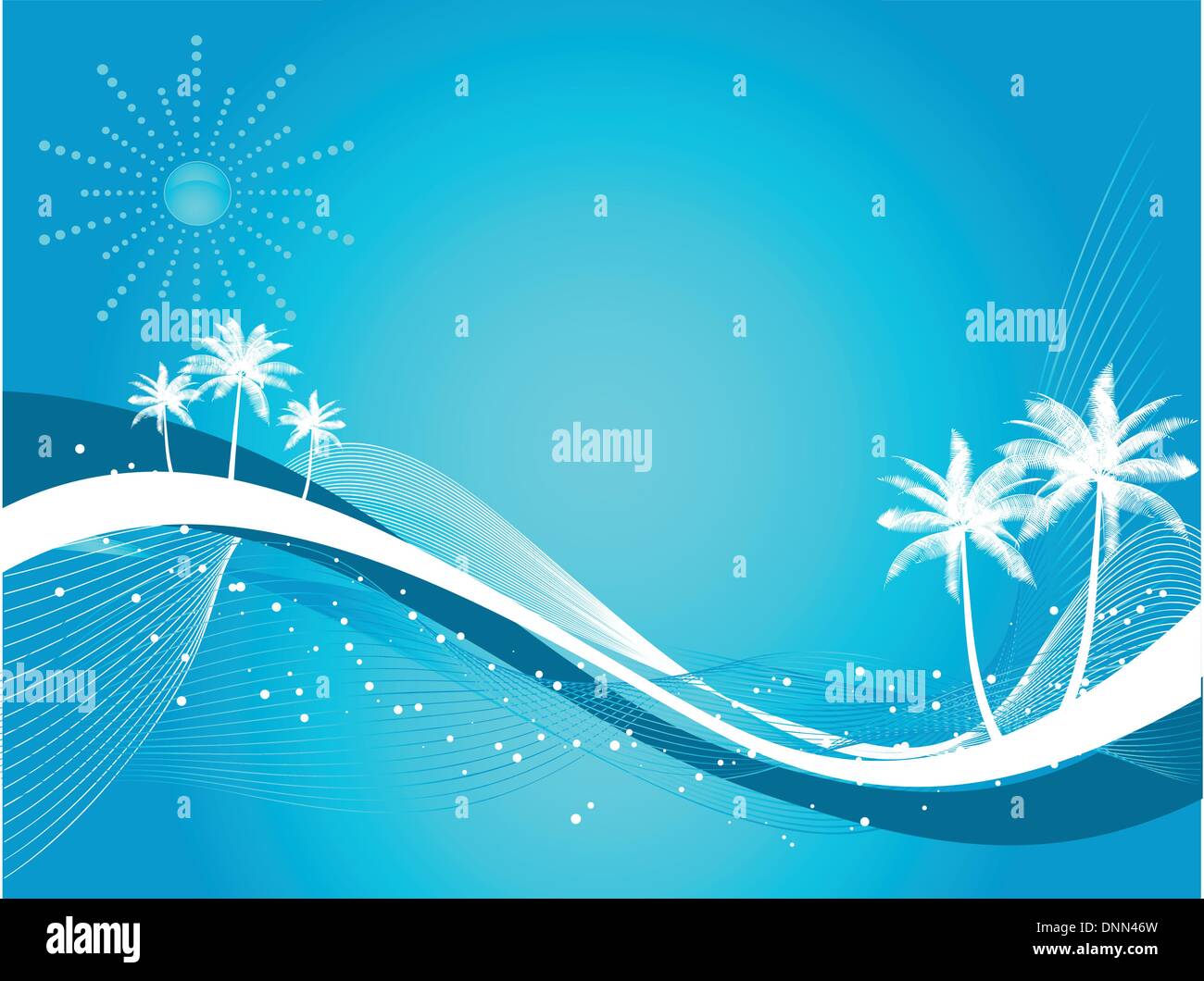 Abstract tropical palm tree background Stock Vector Image & Art Alamy