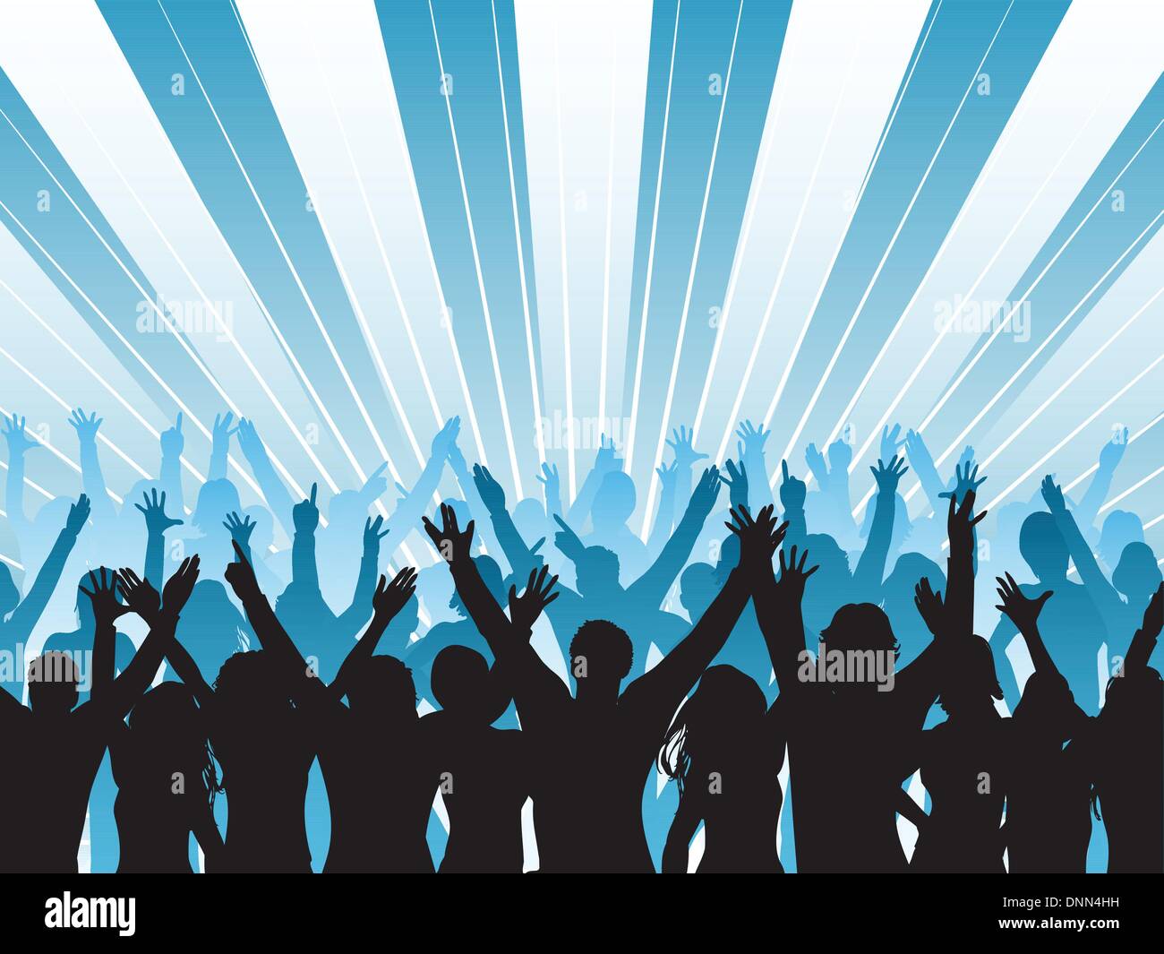 Silhouette of an audience Stock Vector Image & Art - Alamy