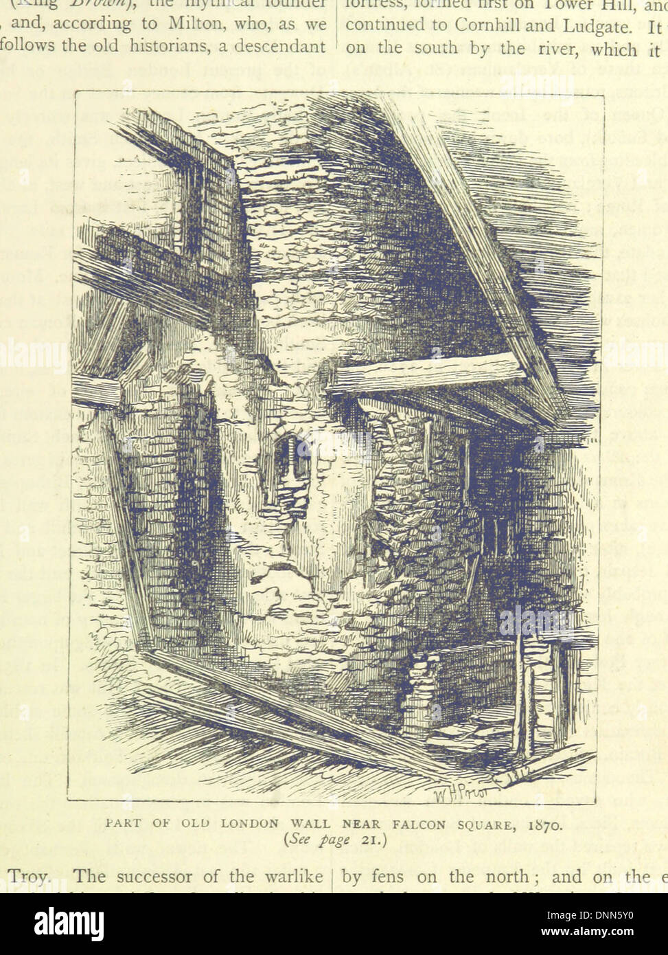Image taken from page 37 of 'Old and New London, etc' Stock Photo