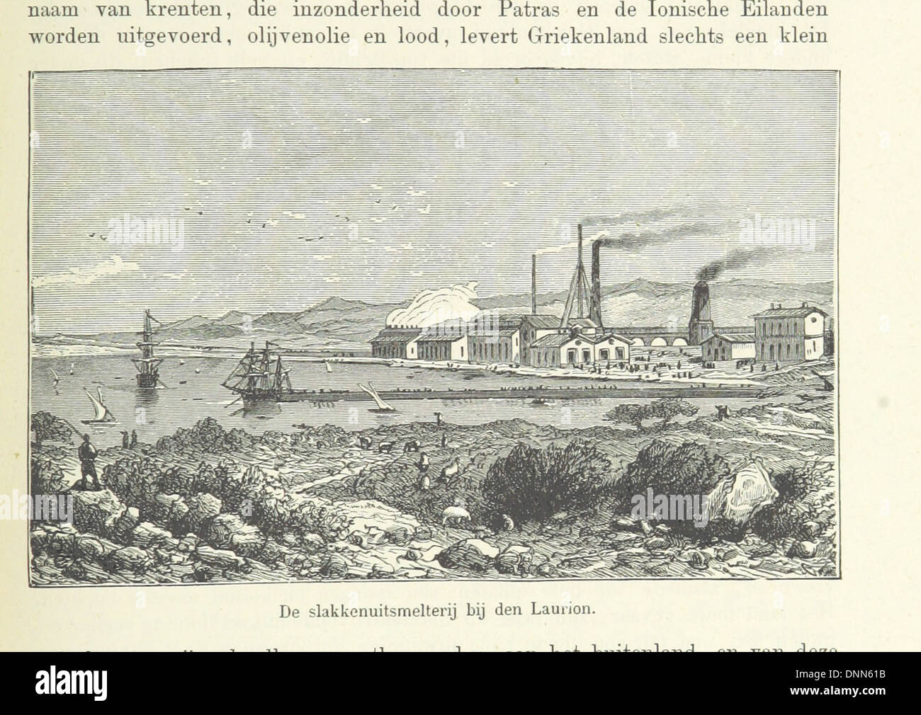 Image taken from page 139 of 'Geïllustreerde Aardrijksbeschrijving' Stock Photo