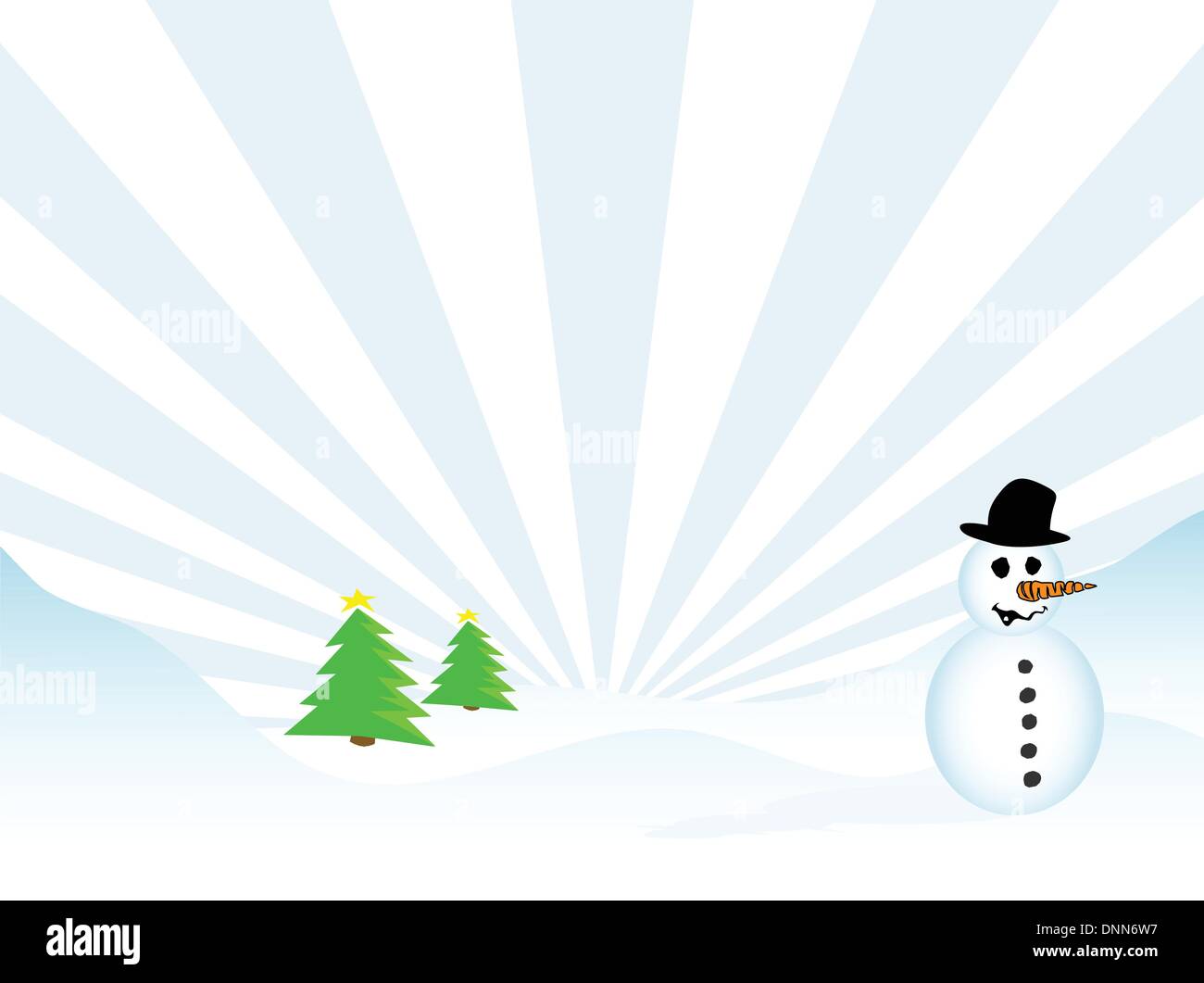 Snowman background Stock Vector Images - Alamy