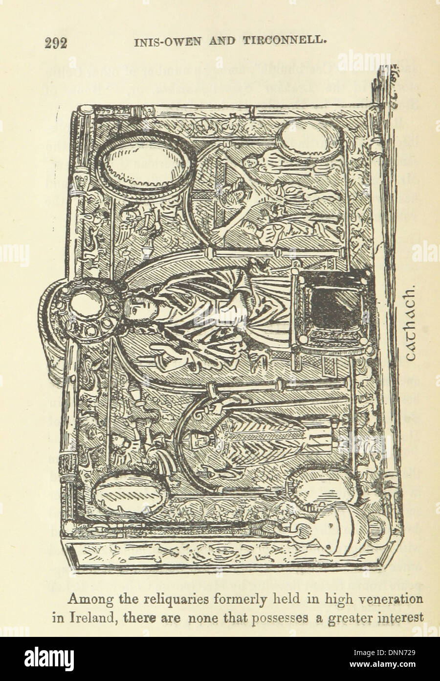 Image taken from page 308 of 'Inis-Owen and Tirconnell: notes, antiquarian and topographical ... First series' Stock Photo