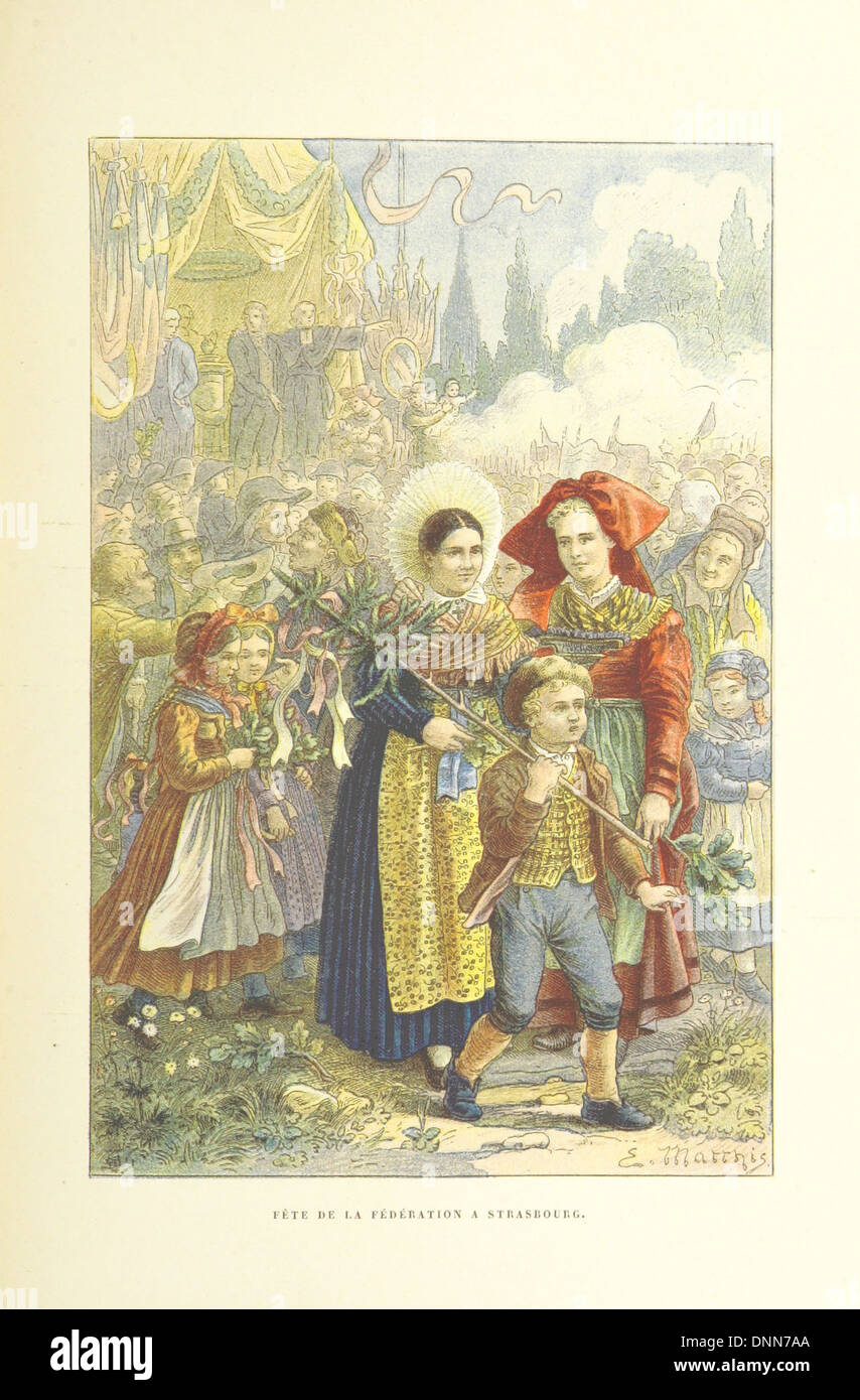 Image taken from page 331 of 'L'Alsace et des Alsaciens à travers les siècles. Illustré par l'auteur, etc' Stock Photo