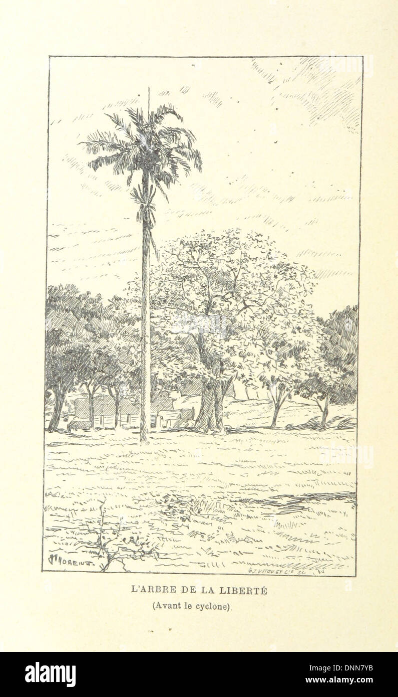 Image taken from page 72 of 'La Martinique. [An account of the hurricane of 18th Aug. 1891.]' Stock Photo