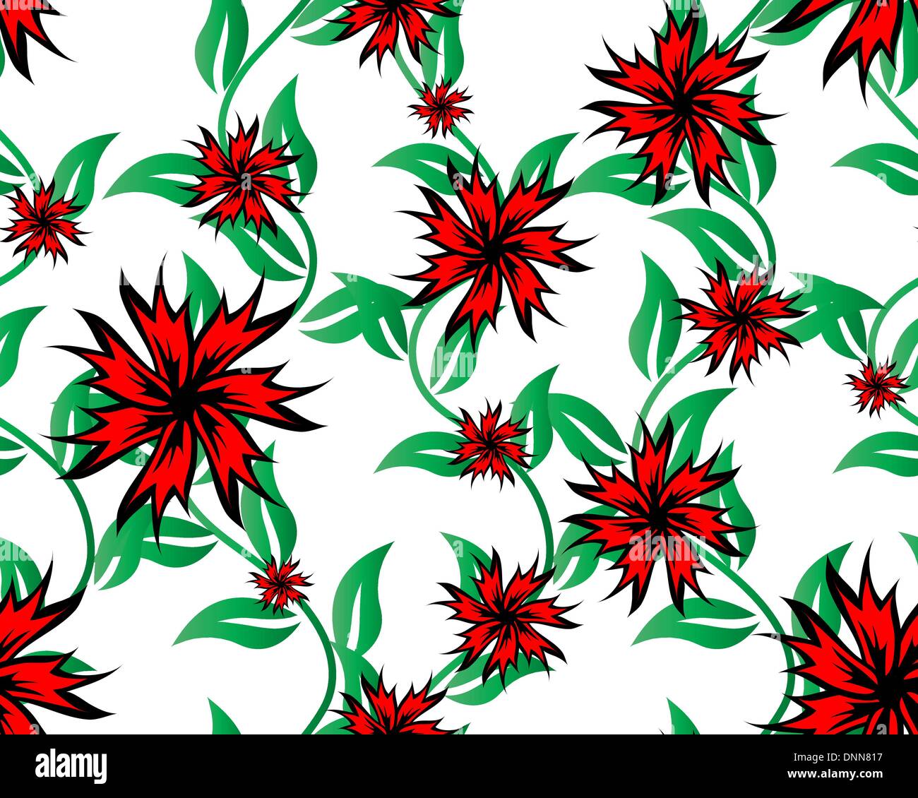 Flower seamless vector background for design use Stock Vector Image ...