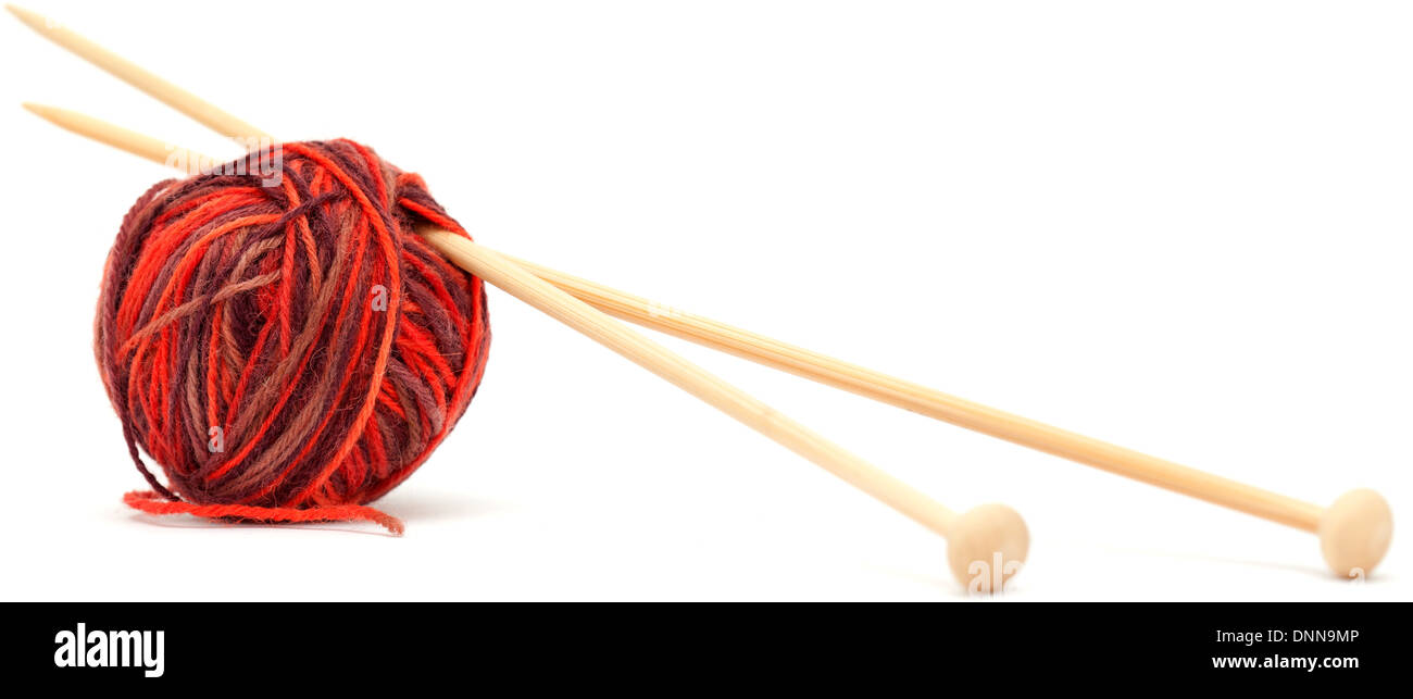 Ball of wool needles hi-res stock photography and images - Page 2 - Alamy