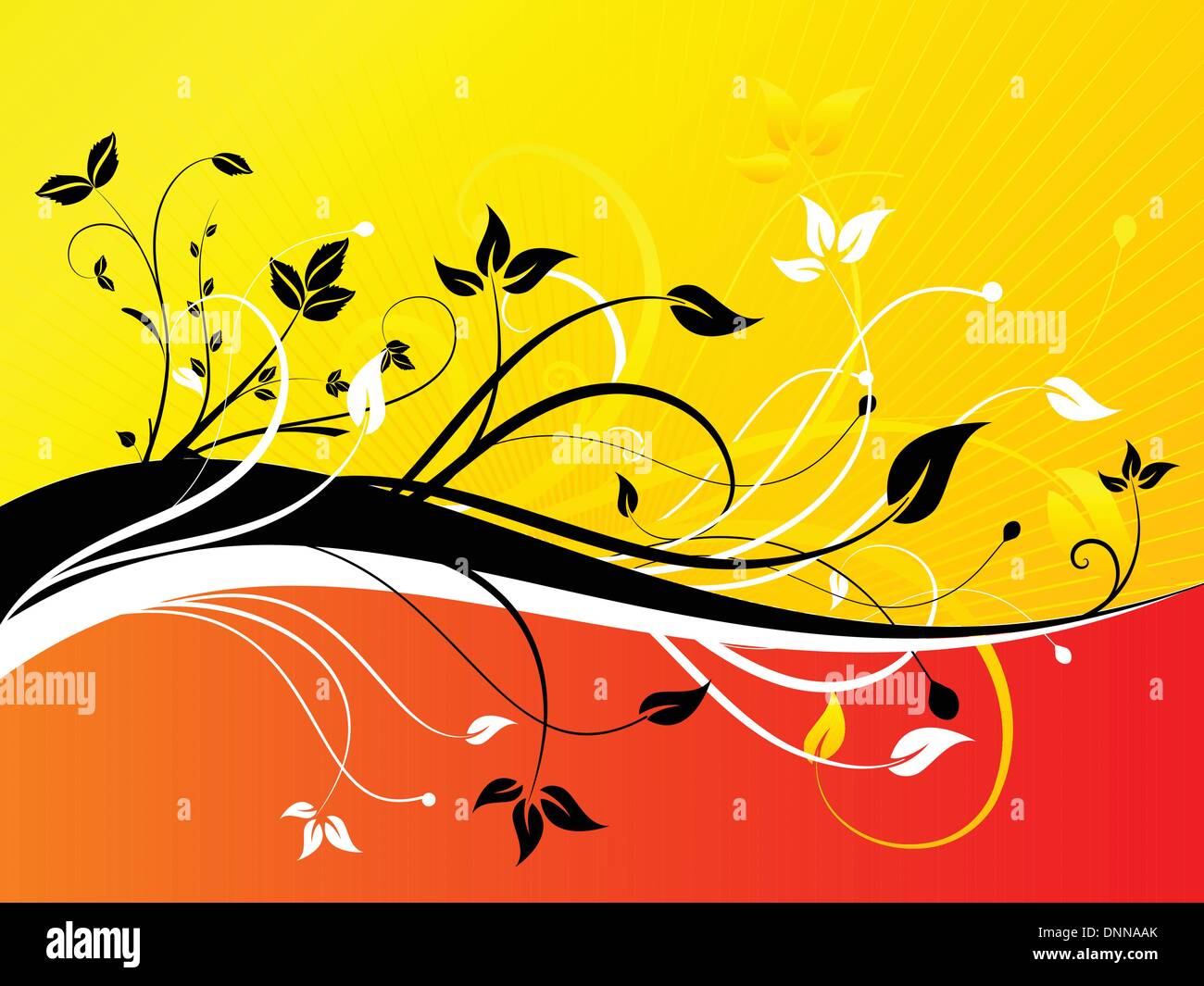 Abstract floral design Stock Vector Image & Art Alamy