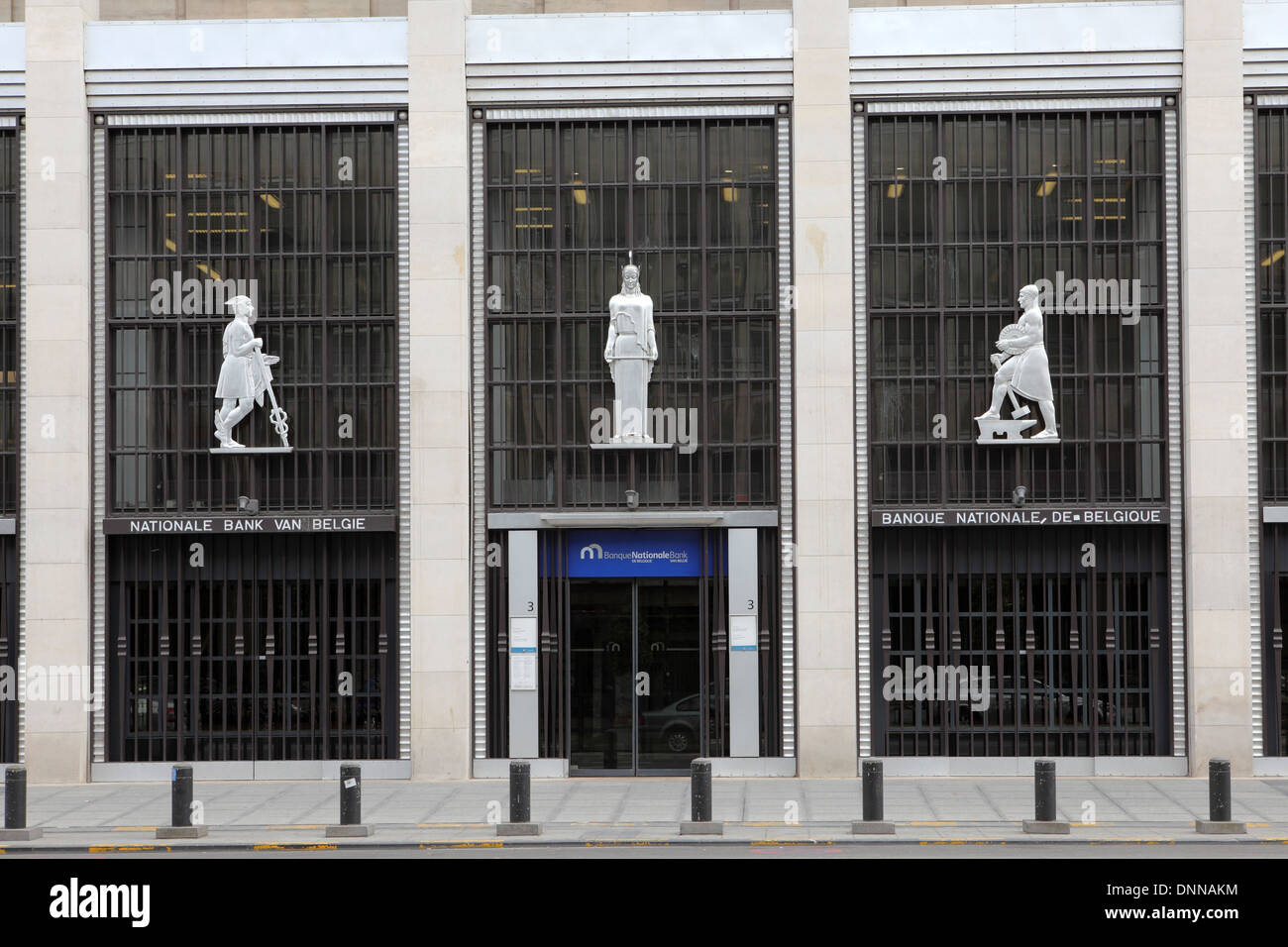 The Belgian National Bank in Brussels, Belgium Stock Photo - Alamy