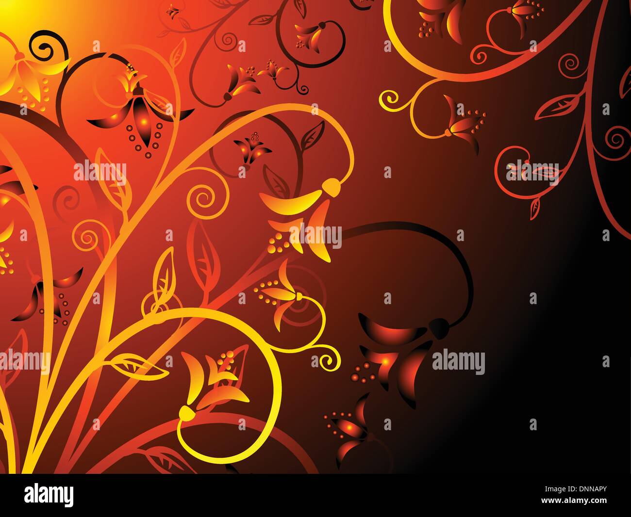 Abstract floral background Stock Vector Image & Art - Alamy