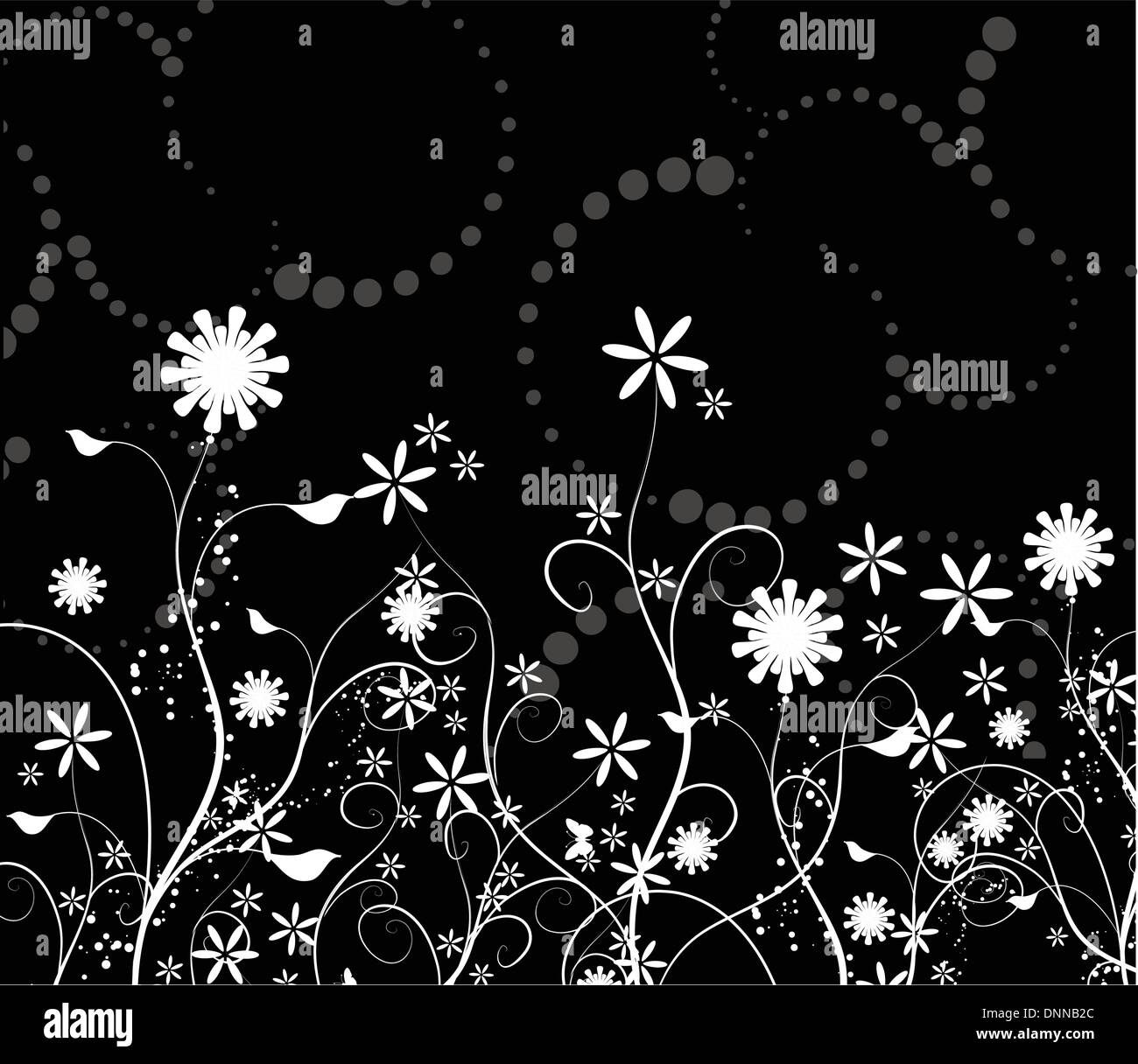 Abstract floral background Stock Vector