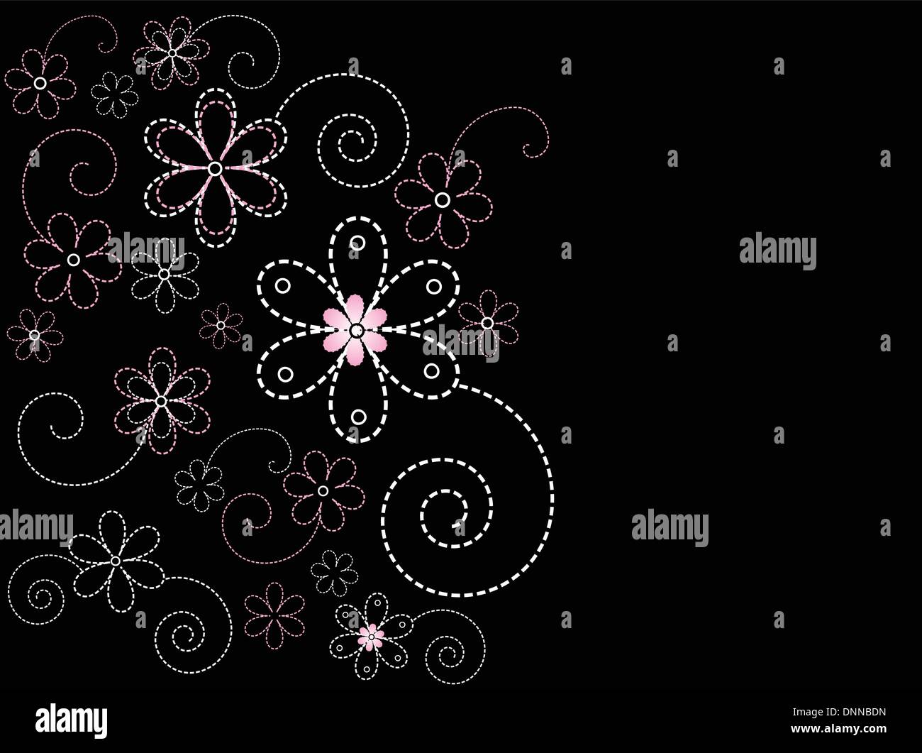Abstract floral background Stock Vector Image & Art - Alamy