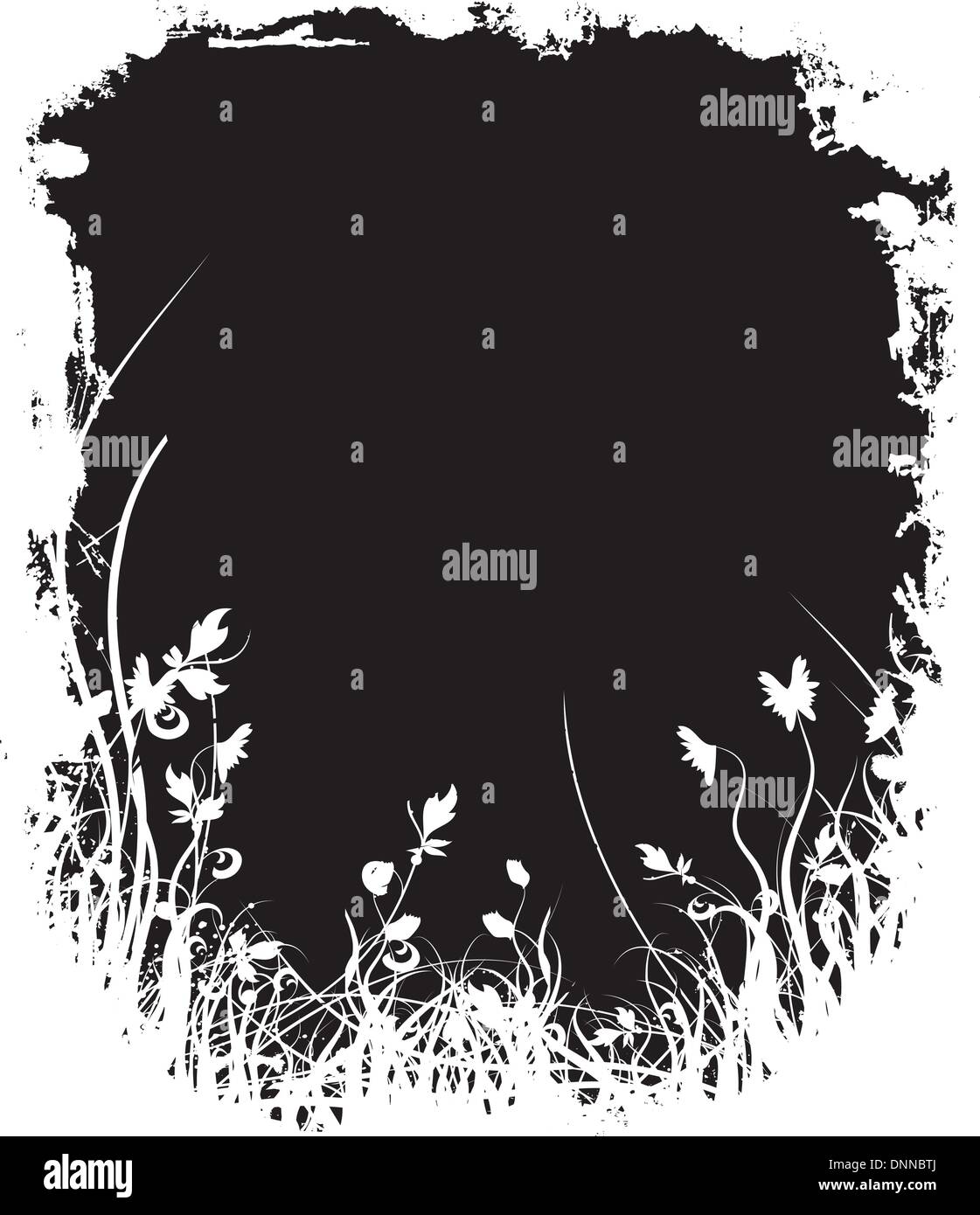 Floral grunge background Stock Vector Image & Art - Alamy