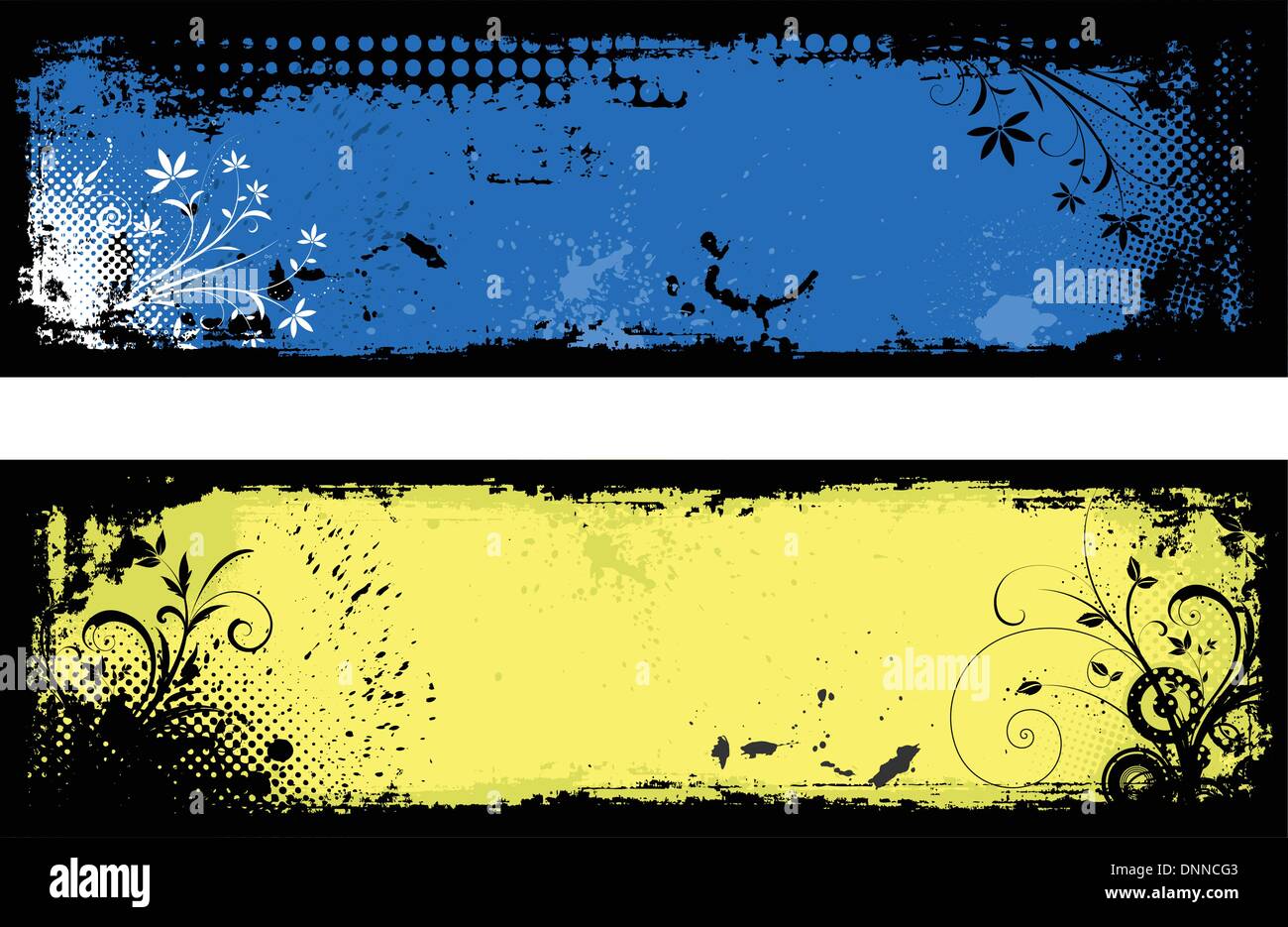 Abstract floral grunge backgrounds Stock Vector Image & Art - Alamy