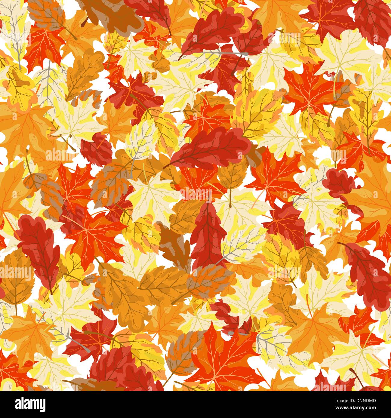 Autumn maples leaves seamless background. Vector illustration Stock ...