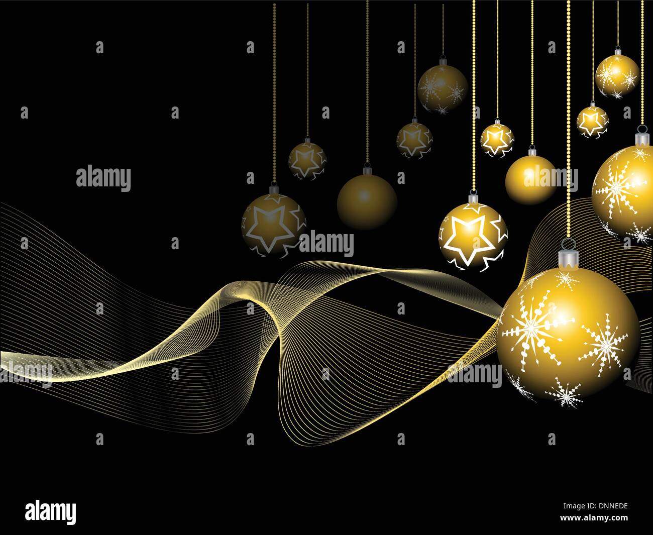 Golden christmas bauble Stock Vector Images Alamy Golden christmas bauble Stock Vector Images Alamy