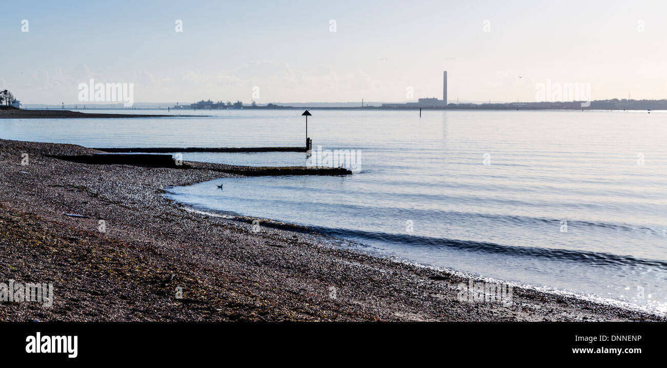 Weston Shore Southampton Stock Photo