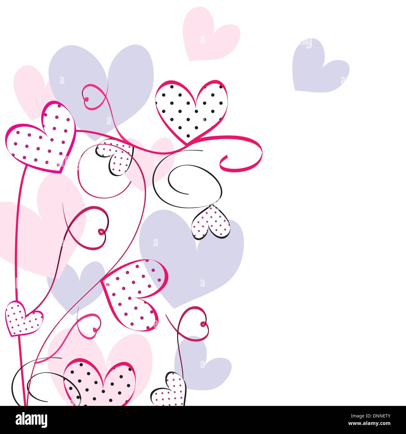 Cute hearts hi-res stock photography and images - Alamy