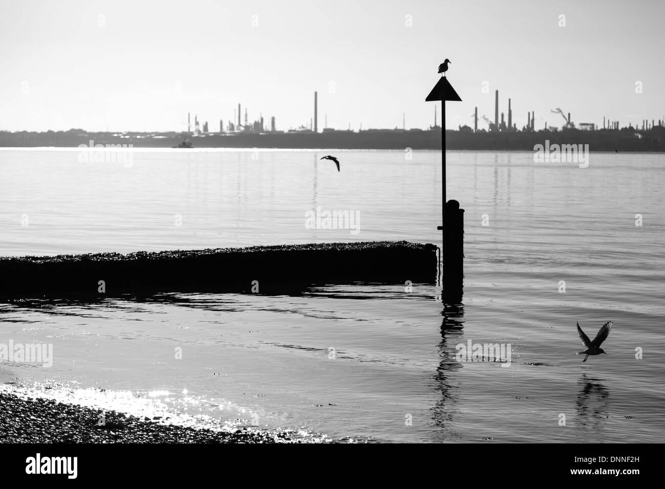 Weston Shore Southampton Stock Photo
