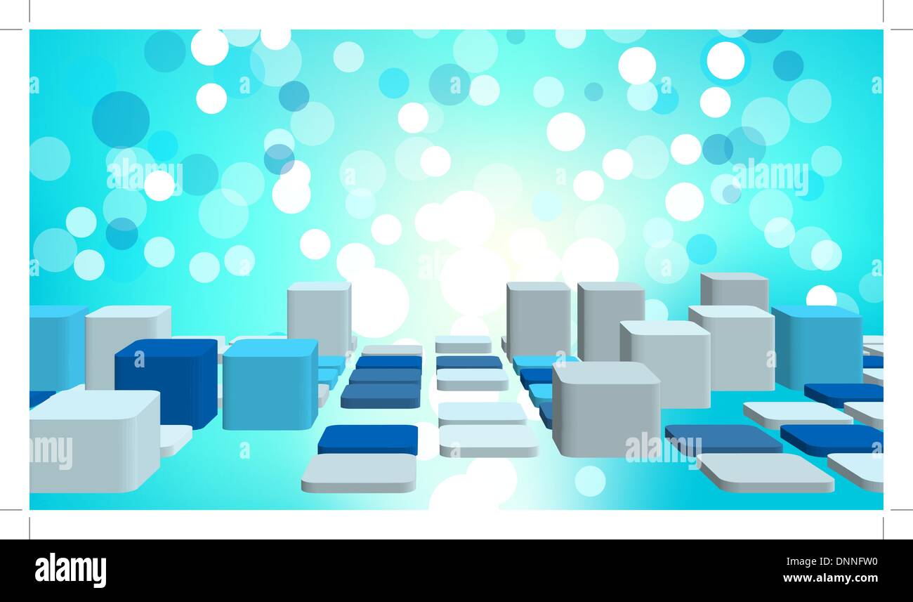 Abstract technology background for use in web design. Vector illustration. Stock Vector