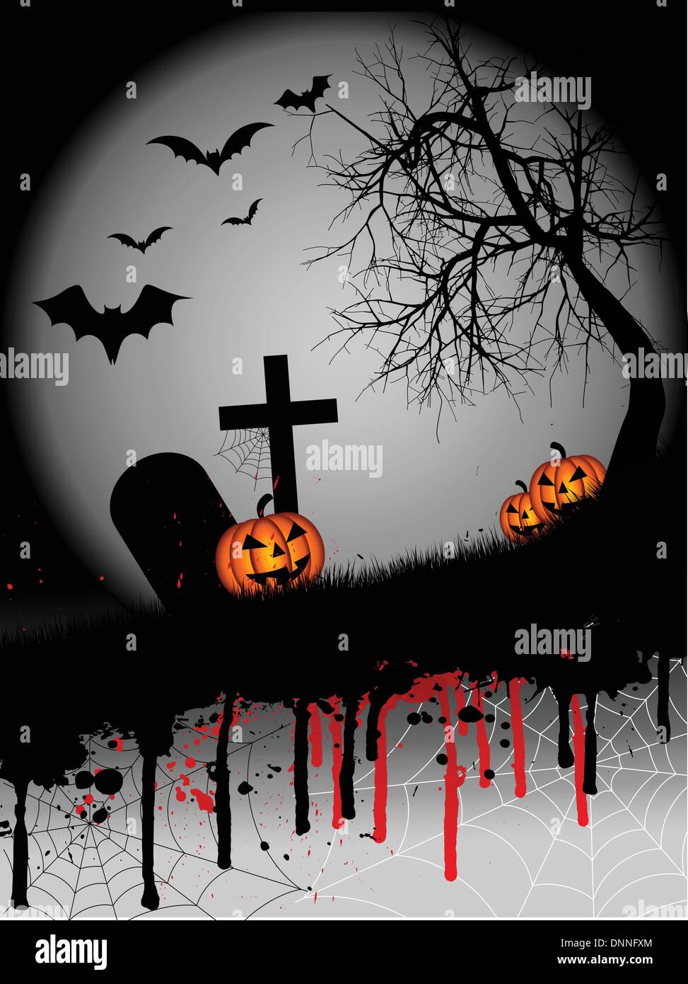 Grunge Halloween background Stock Vector Image & Art - Alamy