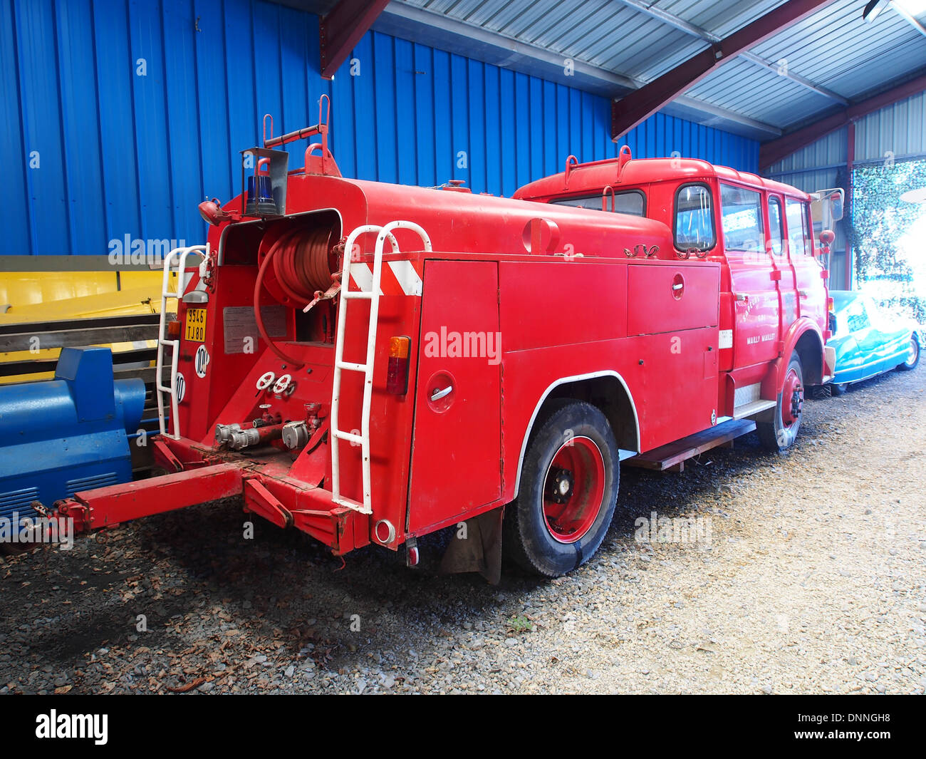 The Berliet GAK Fire Engine '9546 TJ 80' is part of the Sapeurs ...