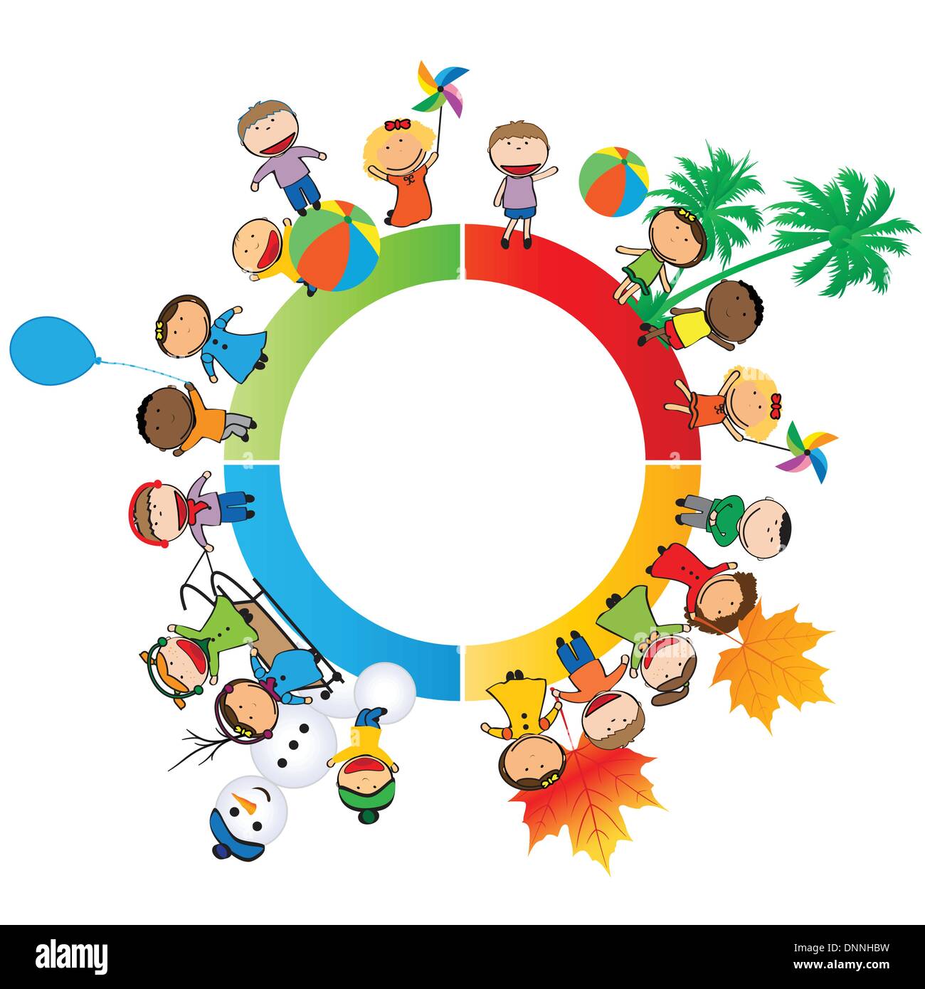 Spring action Stock Vector Images - Alamy