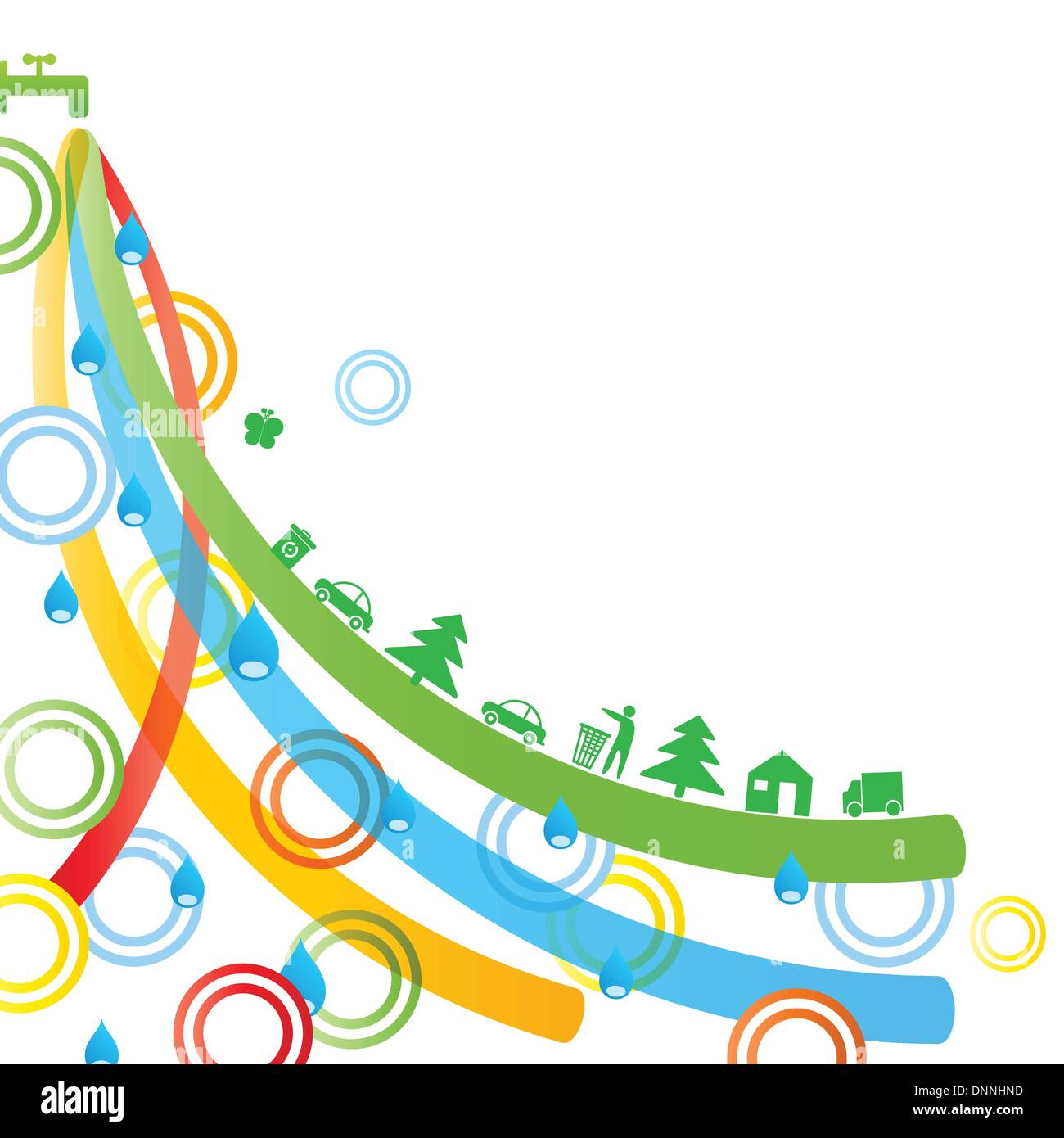 Ecology concept you can use on Earth Day Stock Vector Image & Art - Alamy