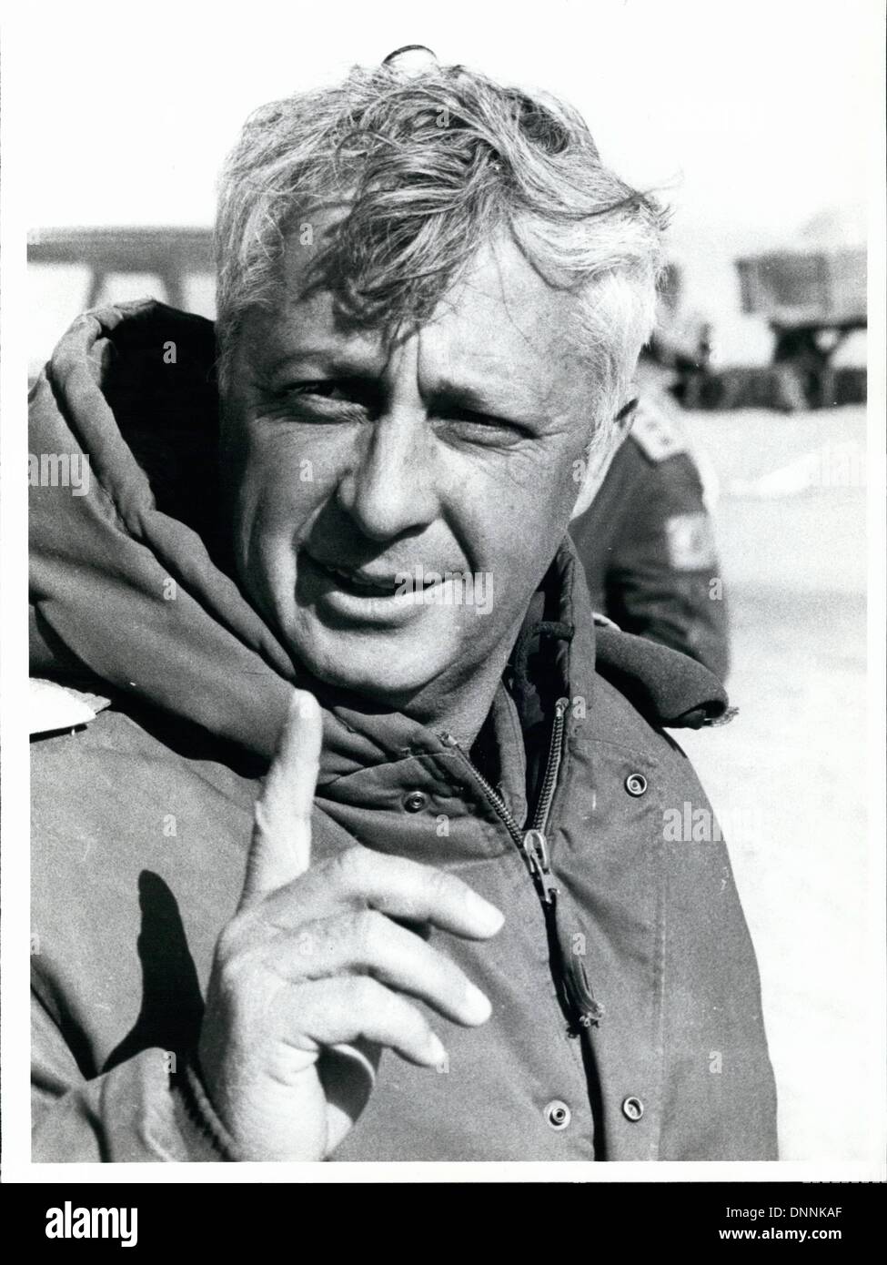 Jerusalem, Israel. 2nd Jan, 2014. Former Prime Minister Ariel Sharon, comatose since a 2006 stroke, slipped closer to death on Thursday with his 'vital organs' failing and a sharp decline in his condition, according to hospital officials. PICTURED: Oct. 1973 - Gen. ARIEL SHARON of Israel. © Keystone Pictures USA/ZUMAPRESS.com/Alamy Live News Stock Photo