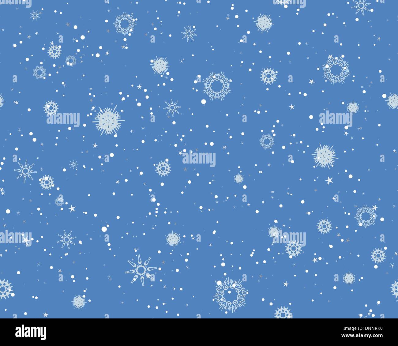 Seamless snowflakes background for winter and christmas theme. Vector ...