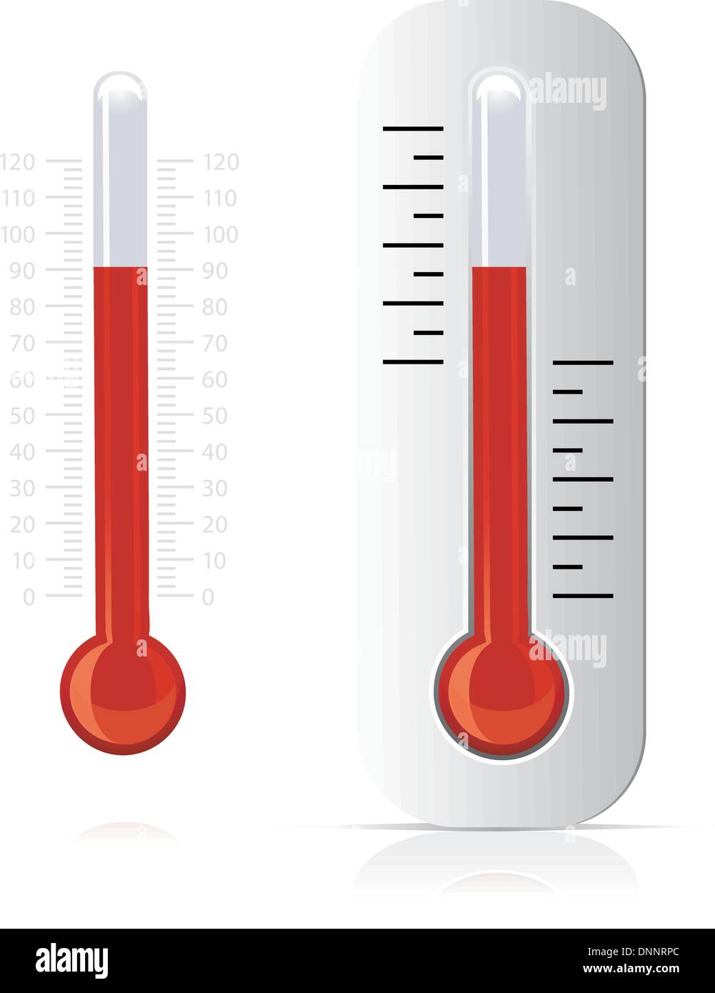 Centigrade thermometer Stock Vector Images - Alamy