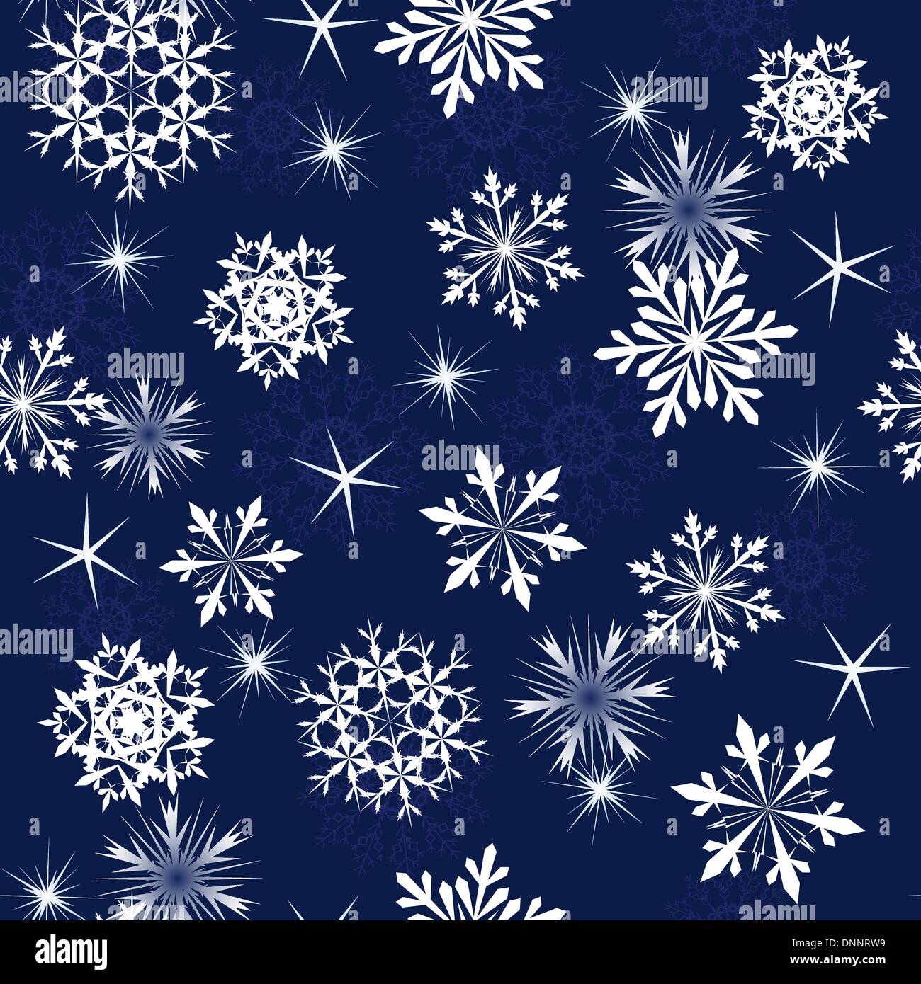 Seamless snowflakes background for winter and christmas theme Stock ...