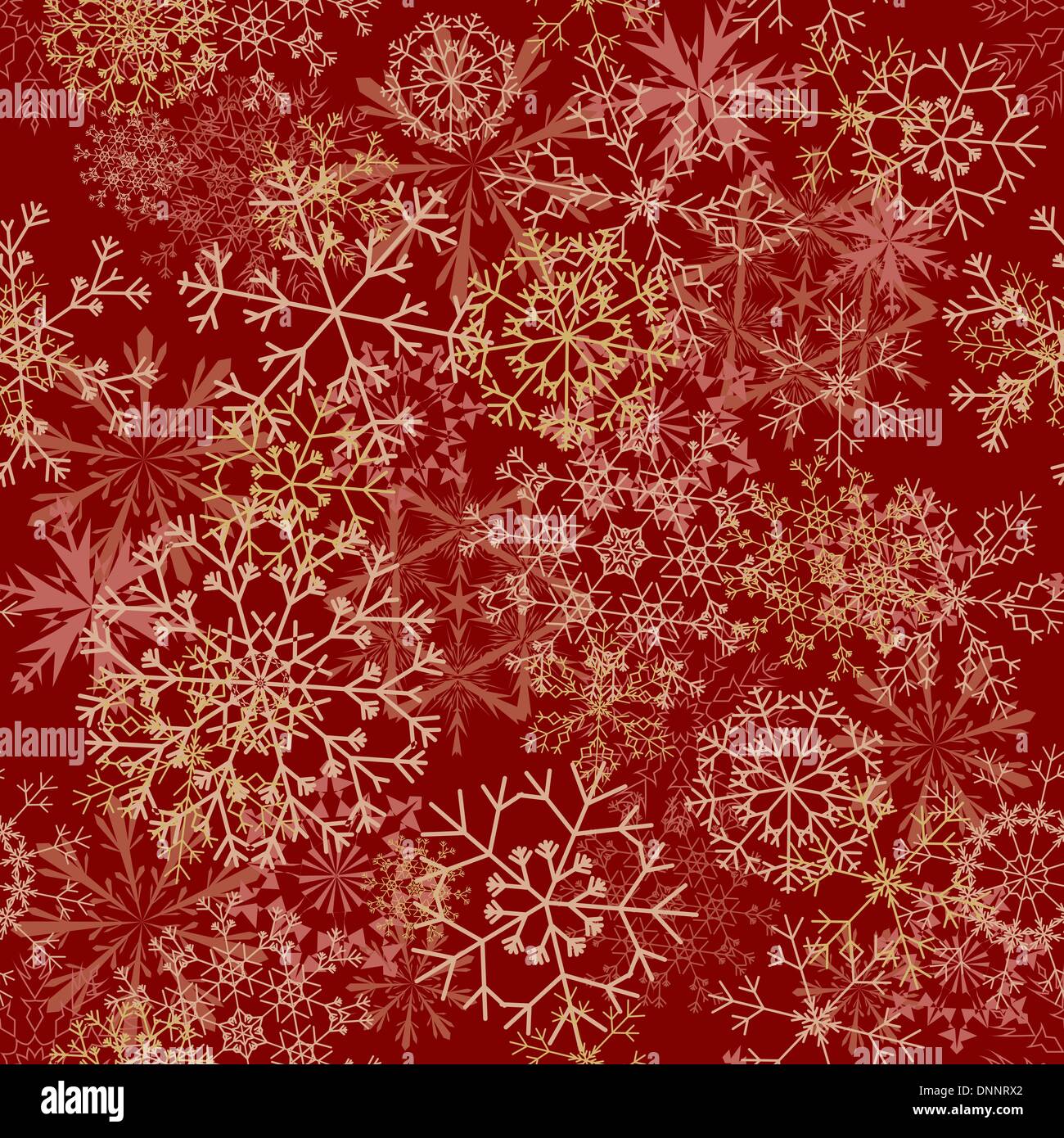 Seamless snowflakes background for winter and christmas theme. Vector ...